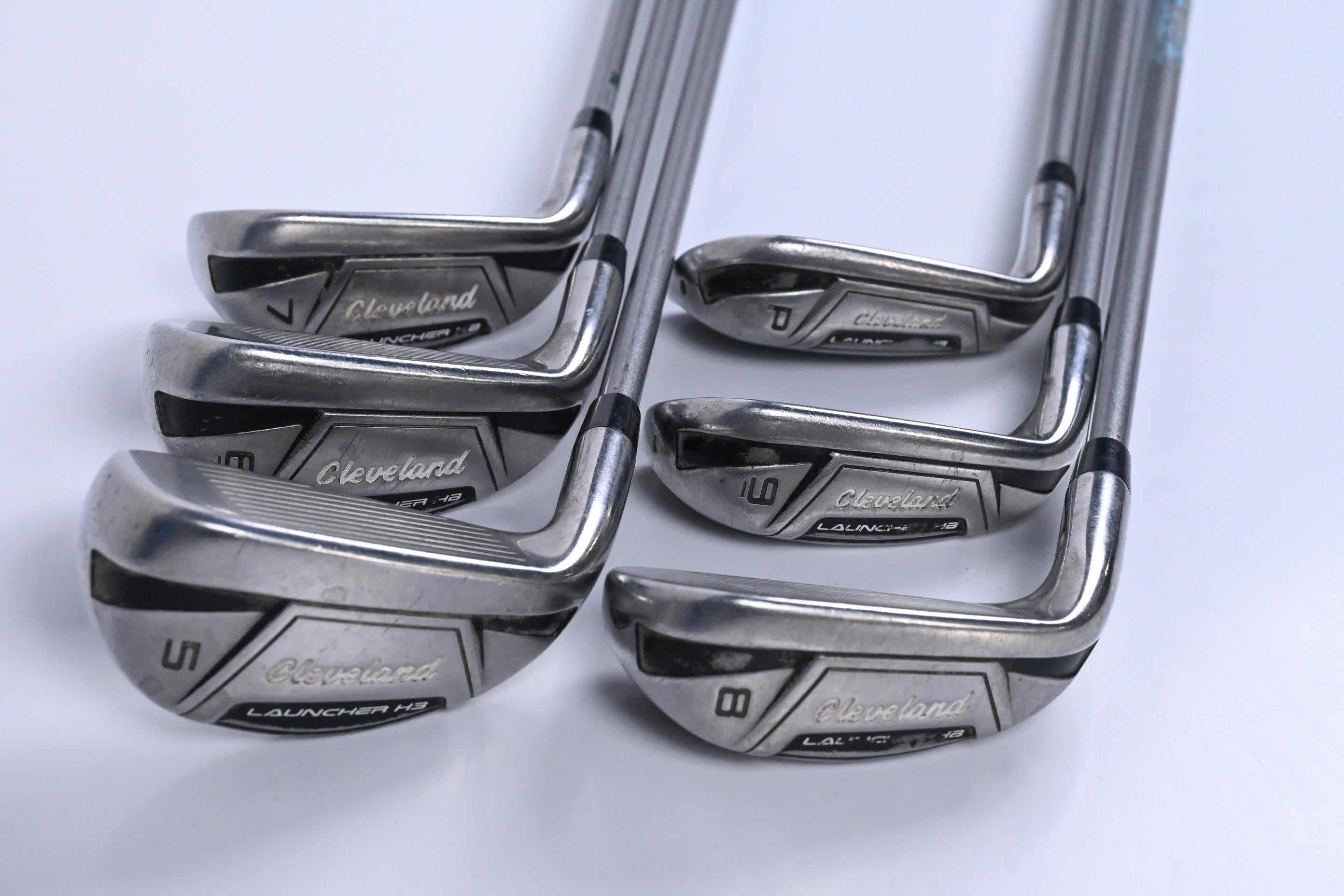 Ladies Cleveland Launcher HB Irons / 5-PW / Ladies Flex Miyazaki C.Kua 4 Shafts