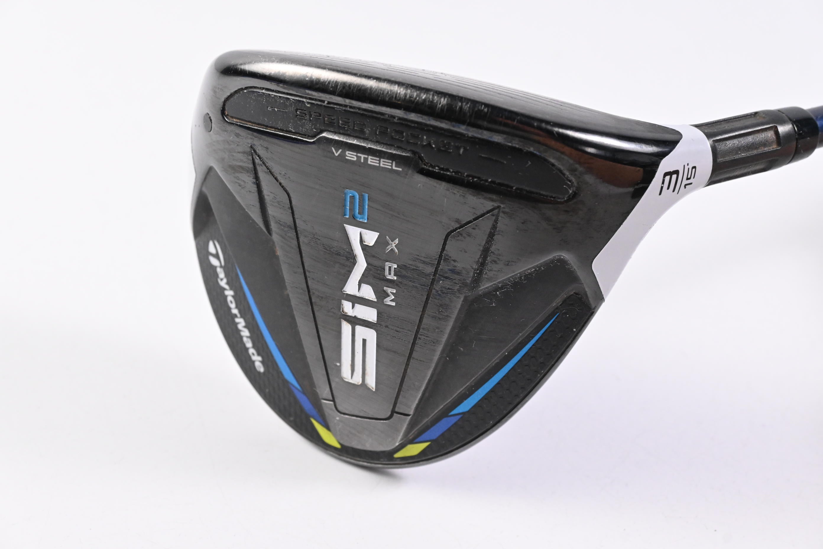 Taylormade SIM2 Max #3 Wood / 15 Degree / Stiff Flex Fujikura Ventus Blue 6