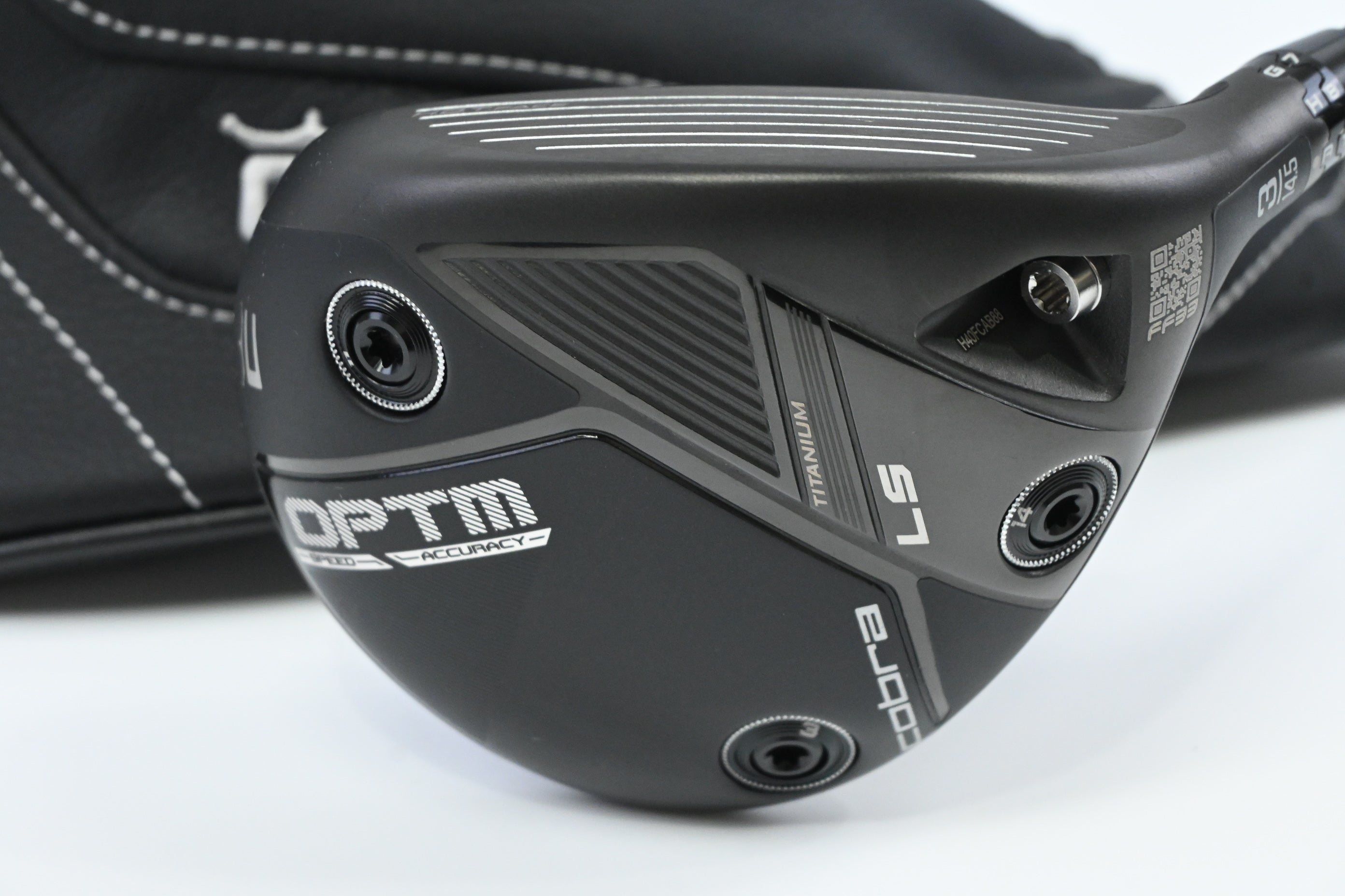 Cobra OPTM LS #3 Wood / 14.5 Degree / X-Flex Denali Frost Black 70 Shaft