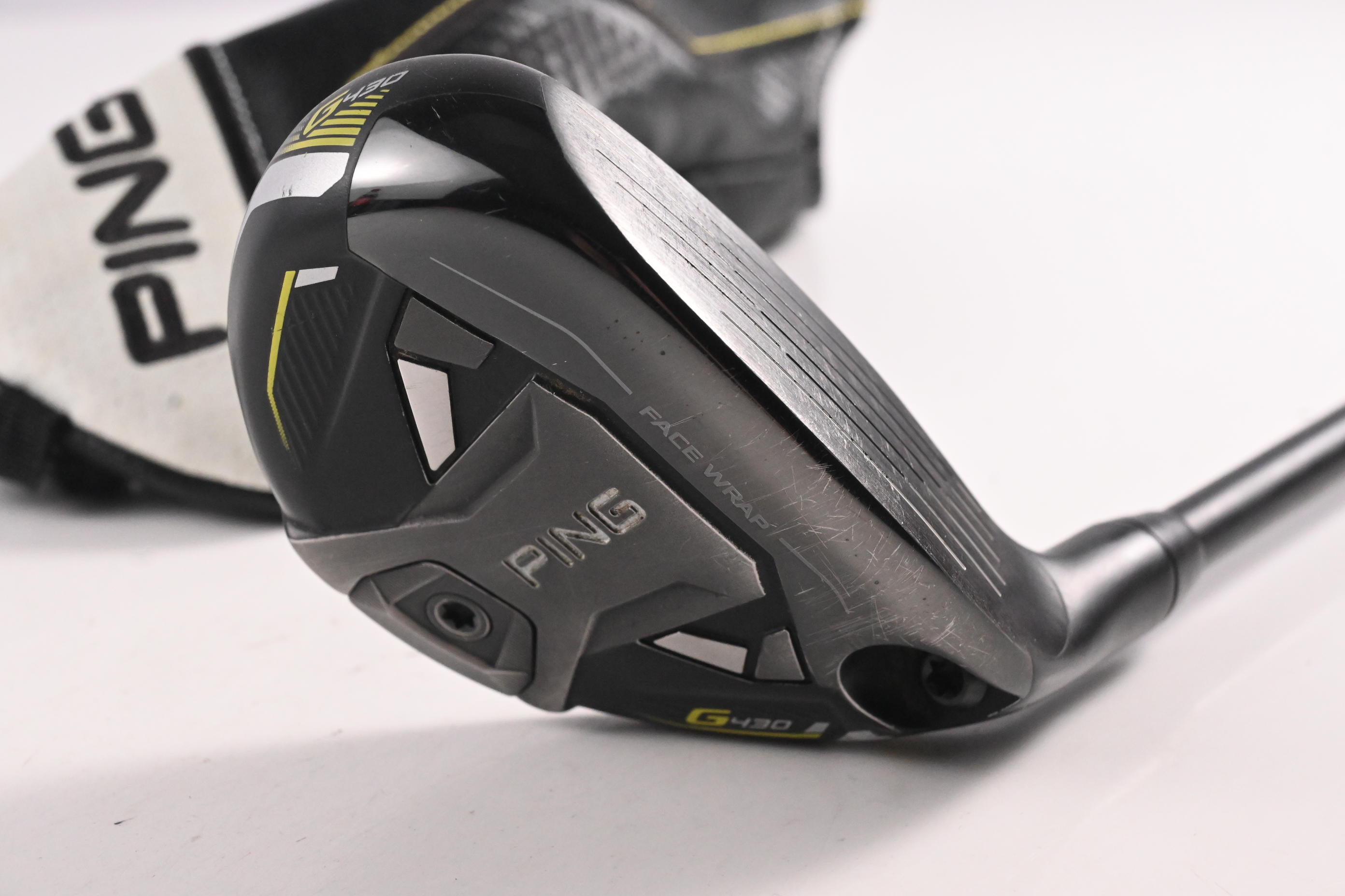 Ping G430 #4 Hybrid / 22 Degree / Regular Flex Ping Alta CB Black 70 Shaft