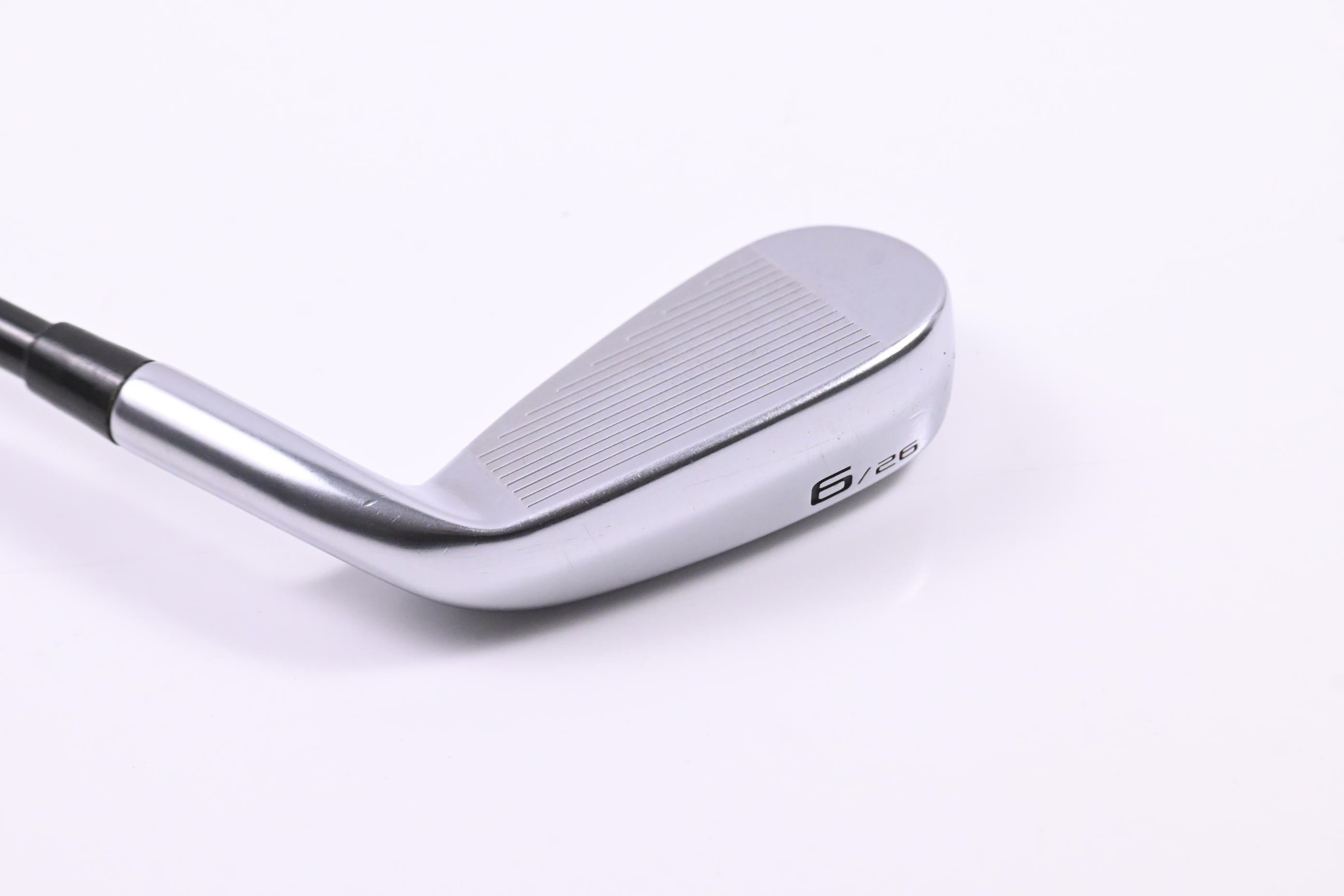 Left Hand Cleveland Launcher UHX #6 Iron / Stiff Flex Miyazaki C. Kua 6 Shaft