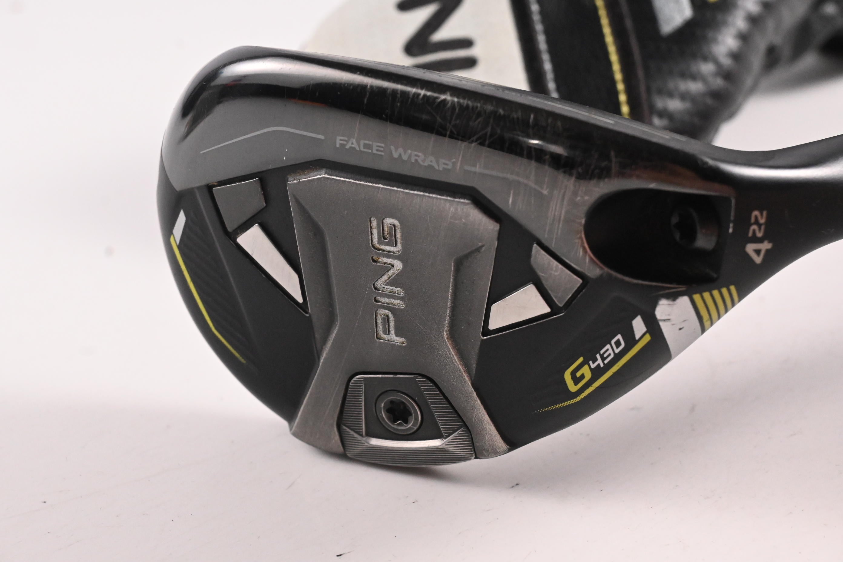 Ping G430 #4 Hybrid / 22 Degree / Regular Flex Ping Alta CB Black 70 Shaft