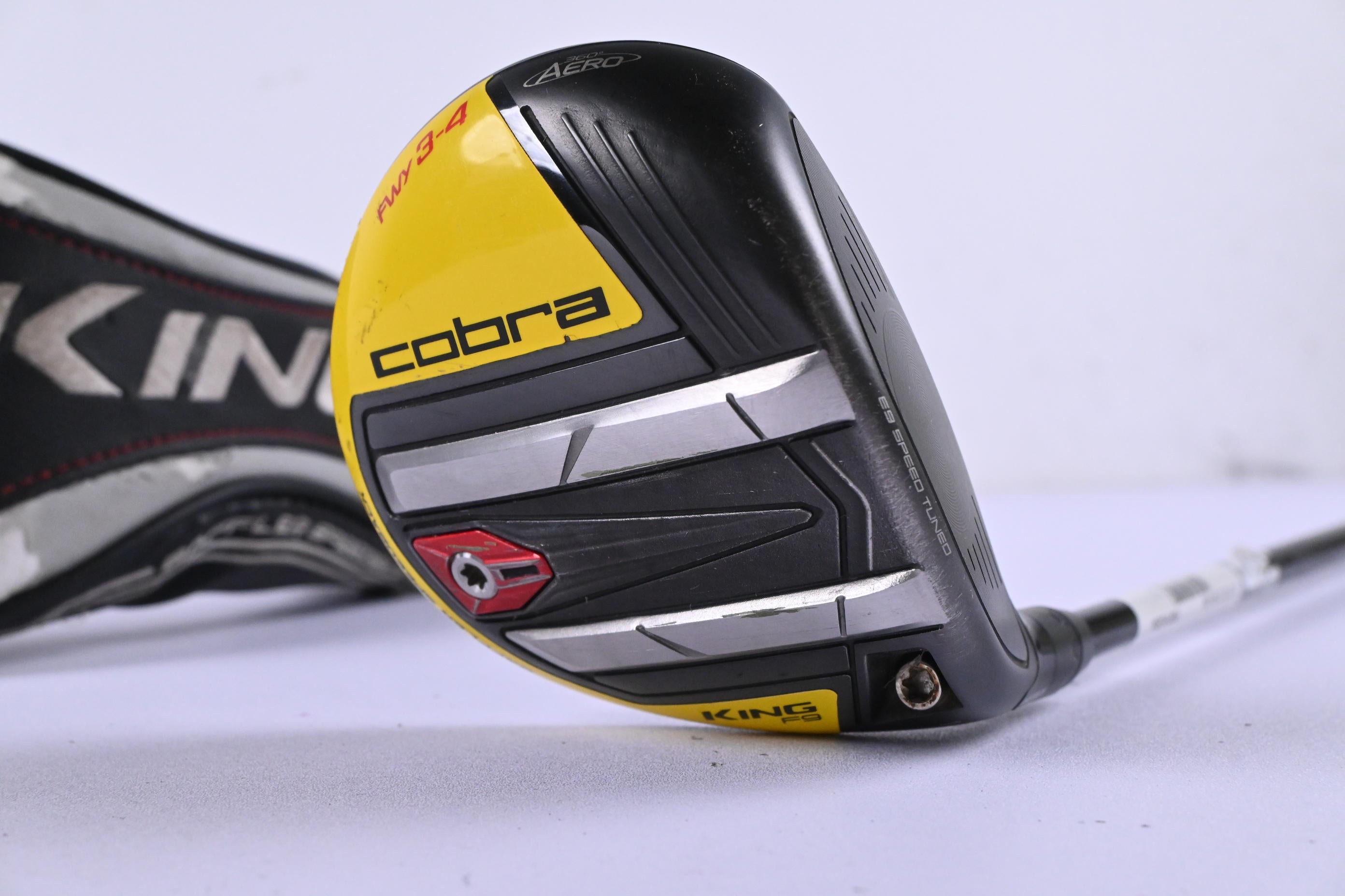 Cobra King F9 #3 Wood / 14.5 Degree / Stiff Flex Fujikura Atmos Blue 7 Shaft