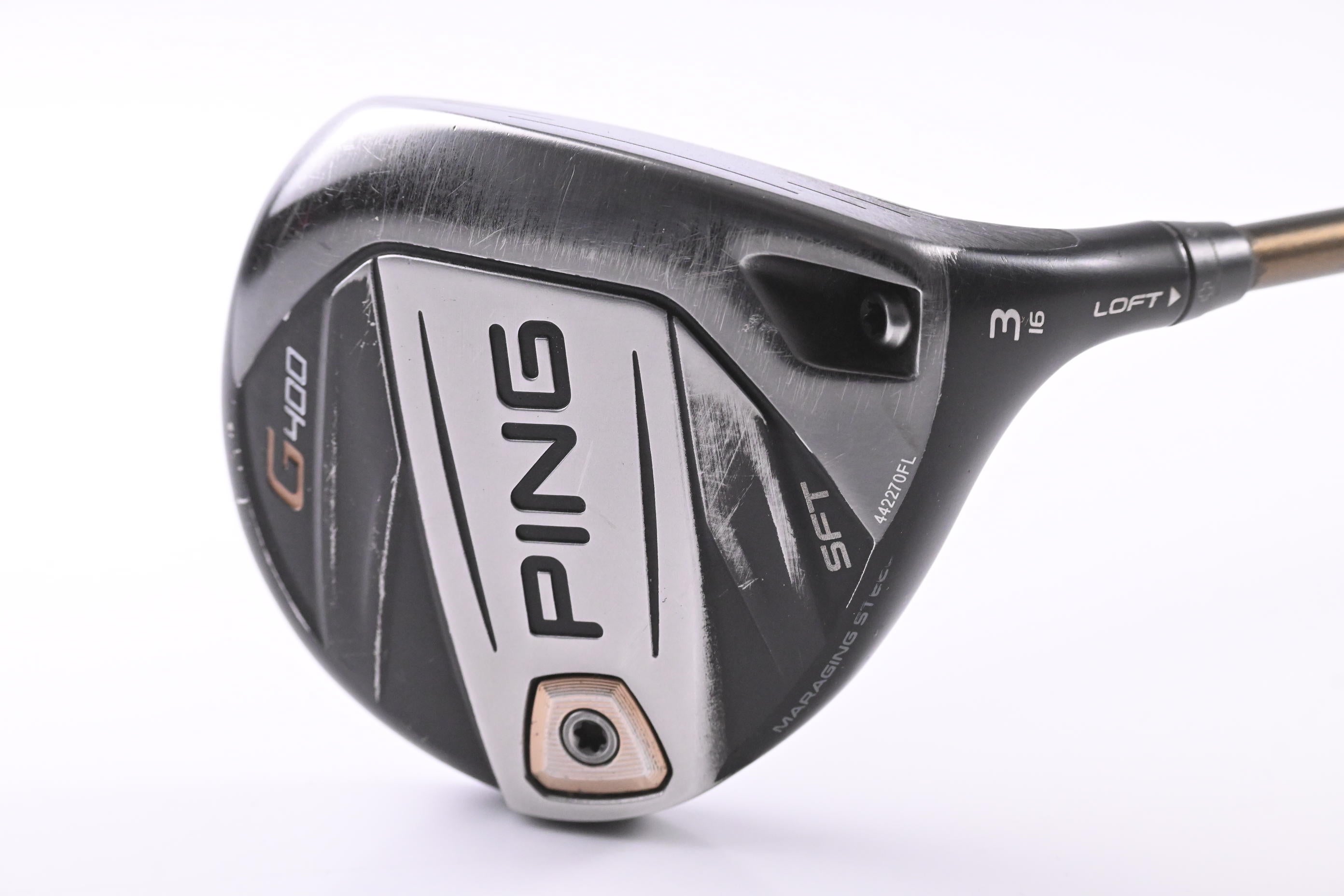 Ping G400 SFT #3 Wood / 16 Degree / Regular Flex Ping Alta CB 65 Shaft