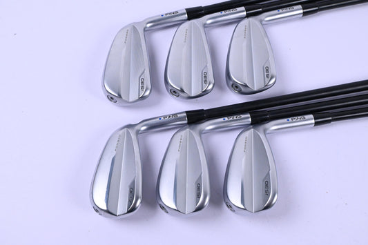 Ping i530 Irons / 6-PW+GW / Blue Dot / Regular Flex Ping Alta CB Black Shafts