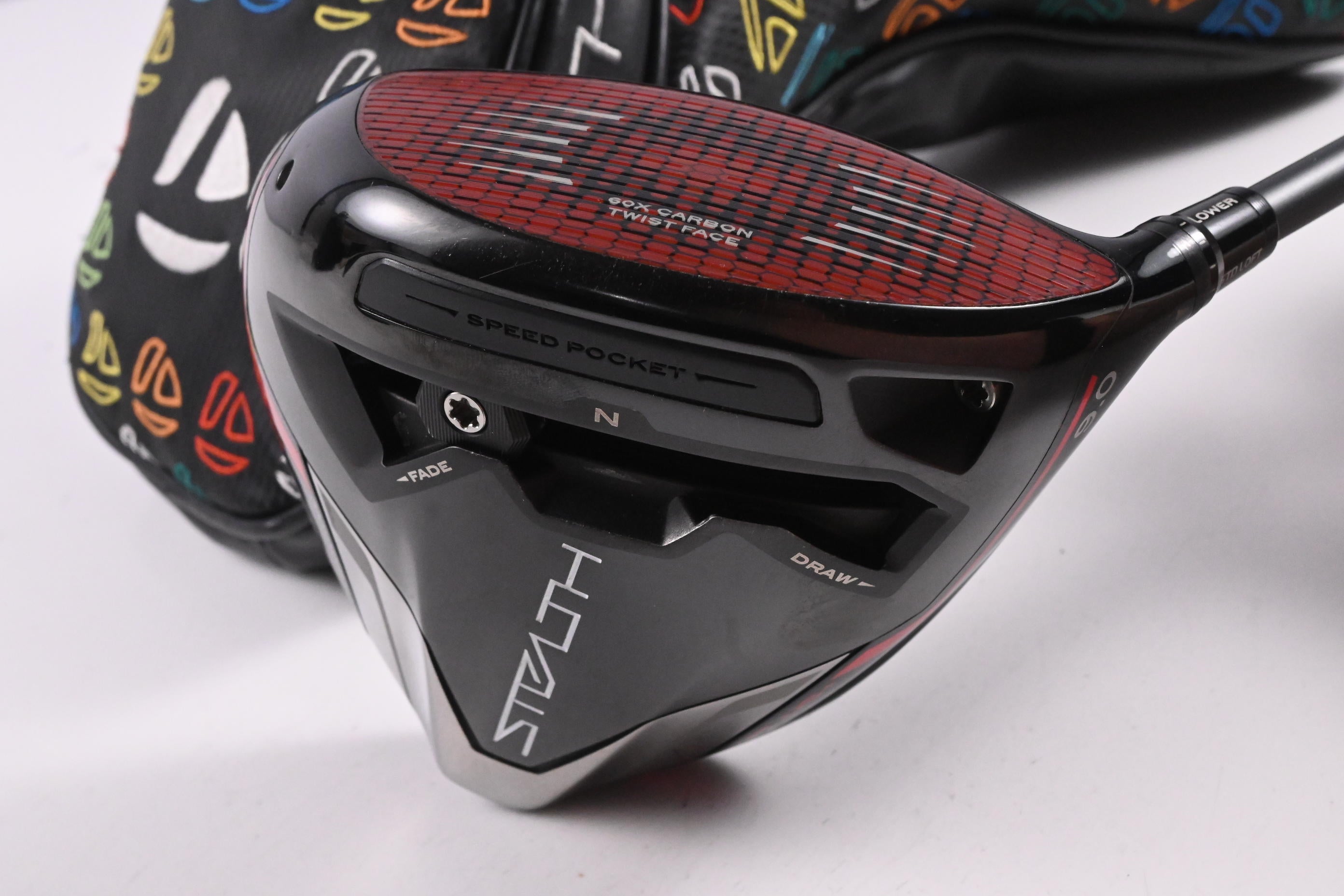 Taylormade Stealth Plus Driver / 9 Degree / Stiff Flex HZRDUS Smoke Green 70