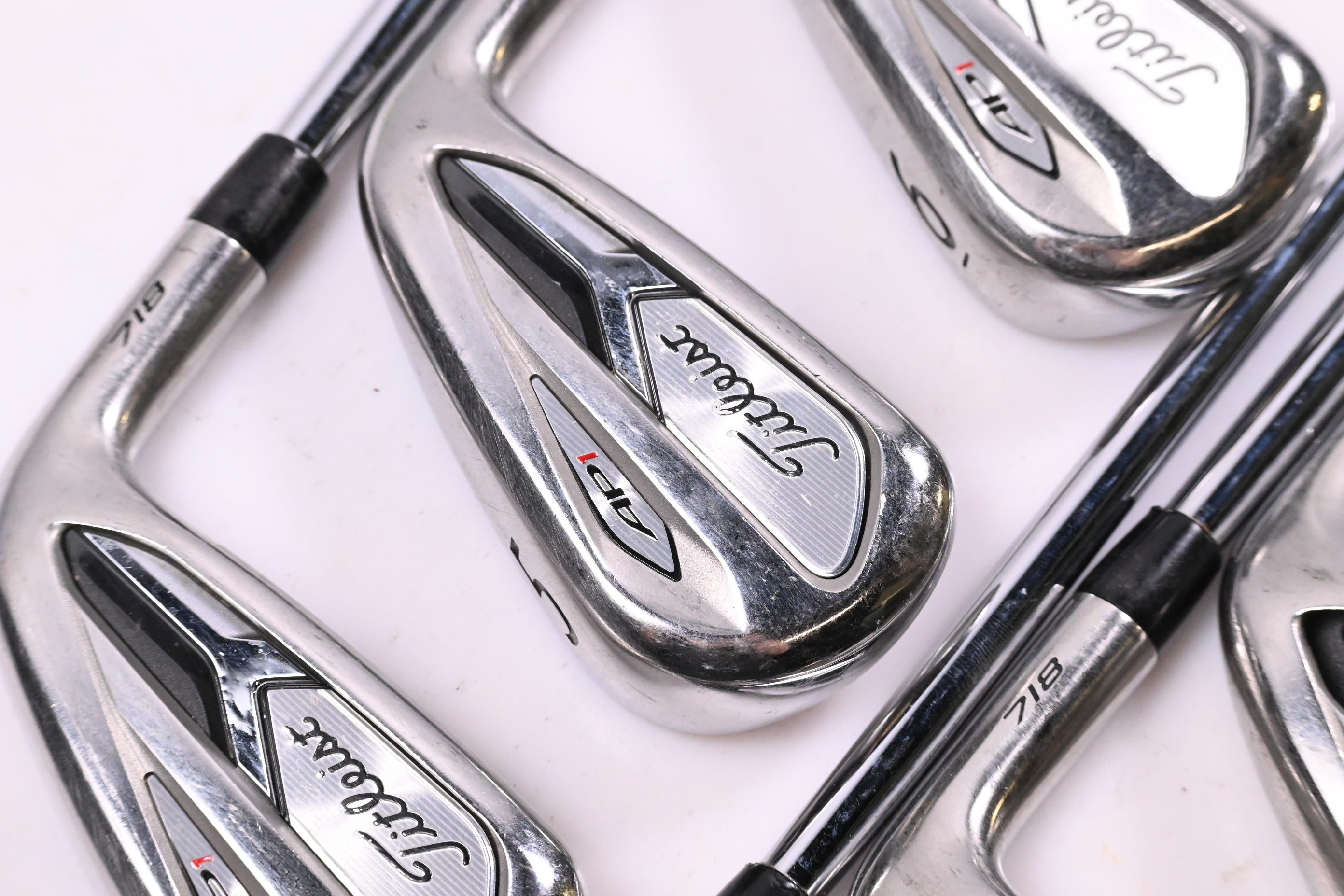 Titleist 718 AP1 Irons / 4-PW / Stiff Flex AMT Red S300 Shafts