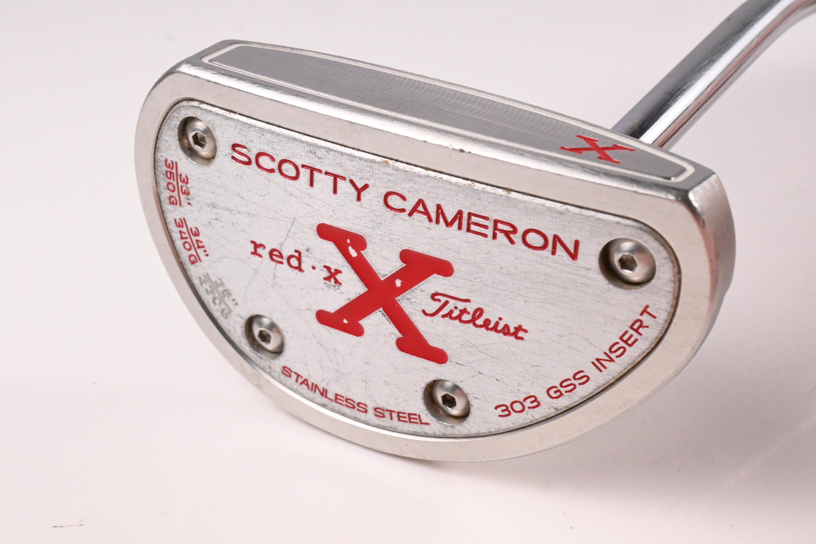 Scotty Cameron Red X Putter / 35 Inch