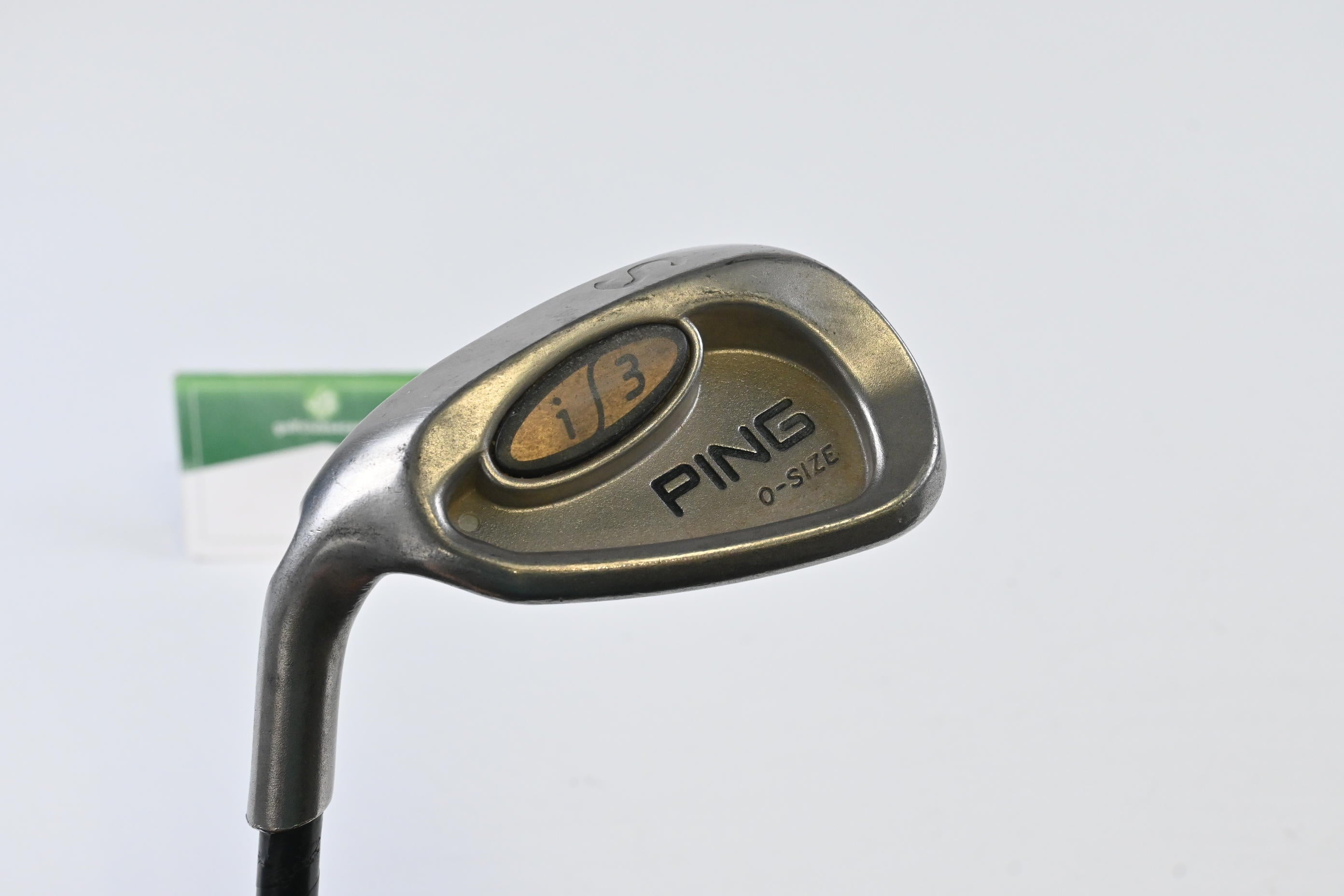 Left Hand Ping i3 O-Size Sand Wedge / 56 Degree / Silver Dot / Regular Flex Ping