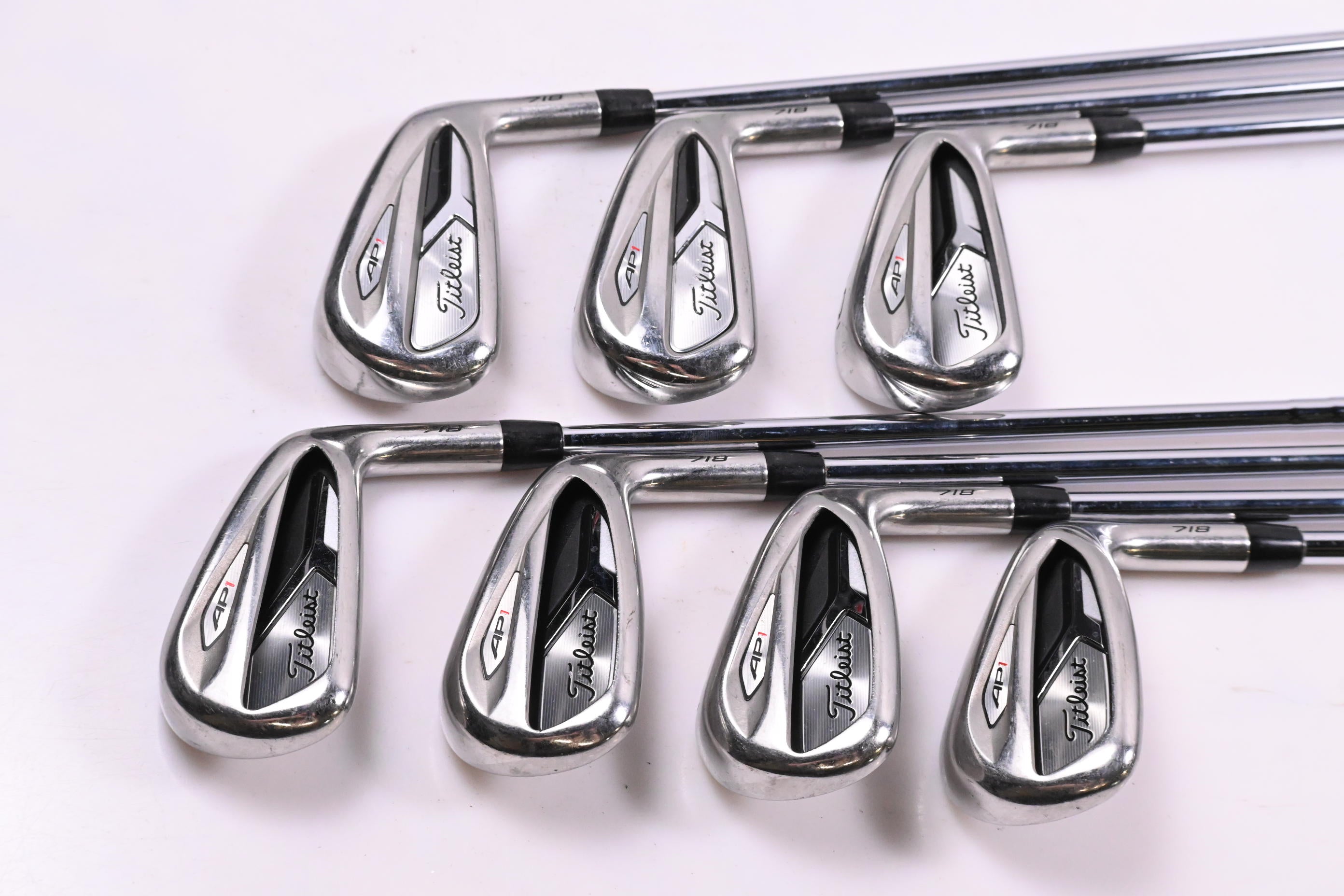 Titleist 718 AP1 Irons / 4-PW / Stiff Flex AMT Red S300 Shafts