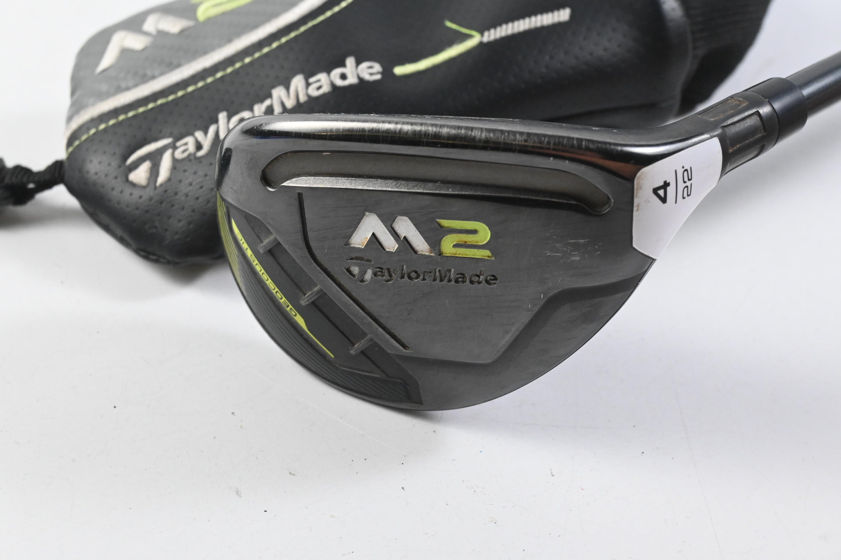 Taylormade M2 2017 #4 Hybrid / 22 Degree / Stiff Flex M2 REAX 75 Shaft