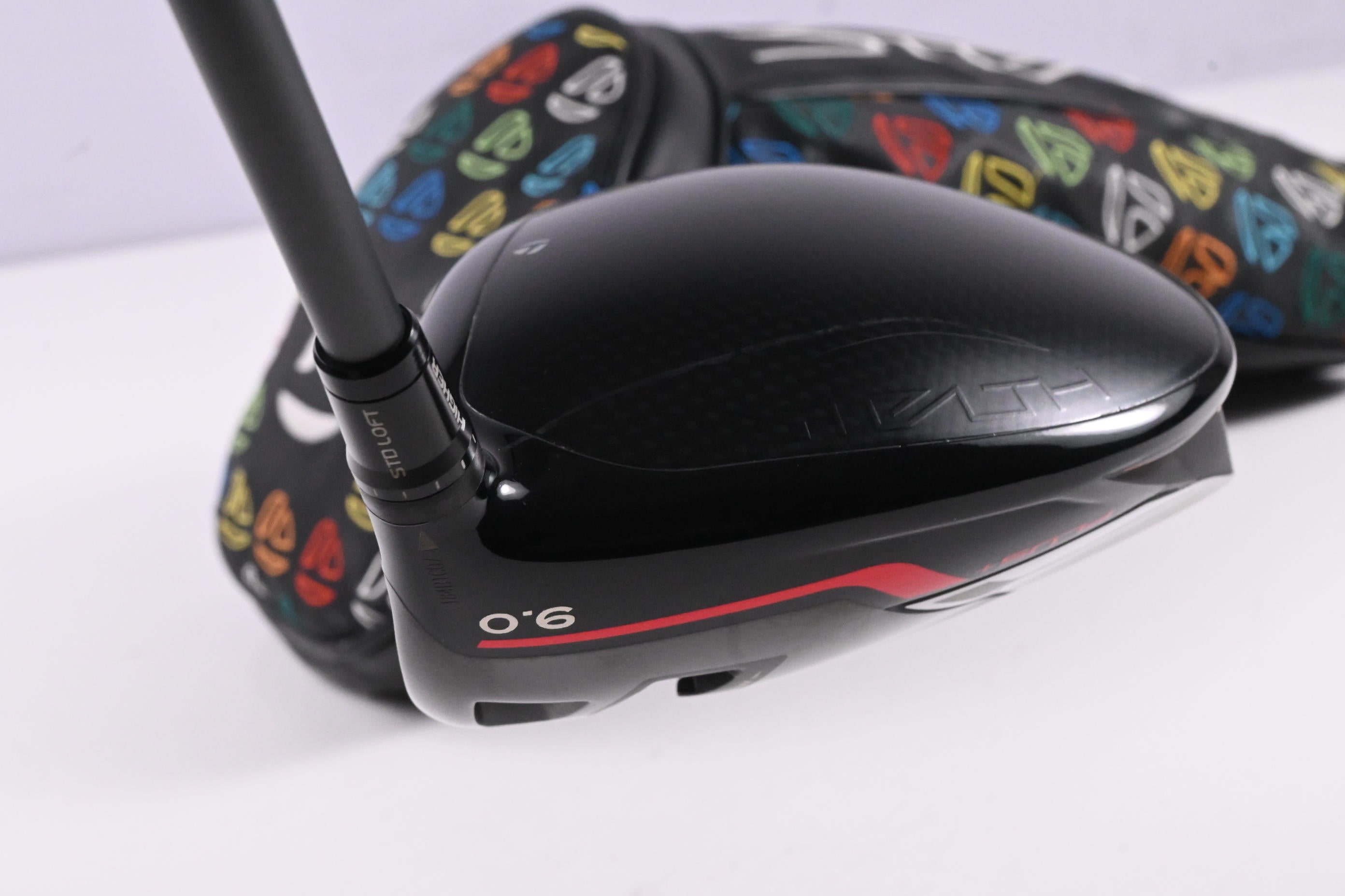 Taylormade Stealth Plus Driver / 9 Degree / Stiff Flex HZRDUS Smoke Green 70