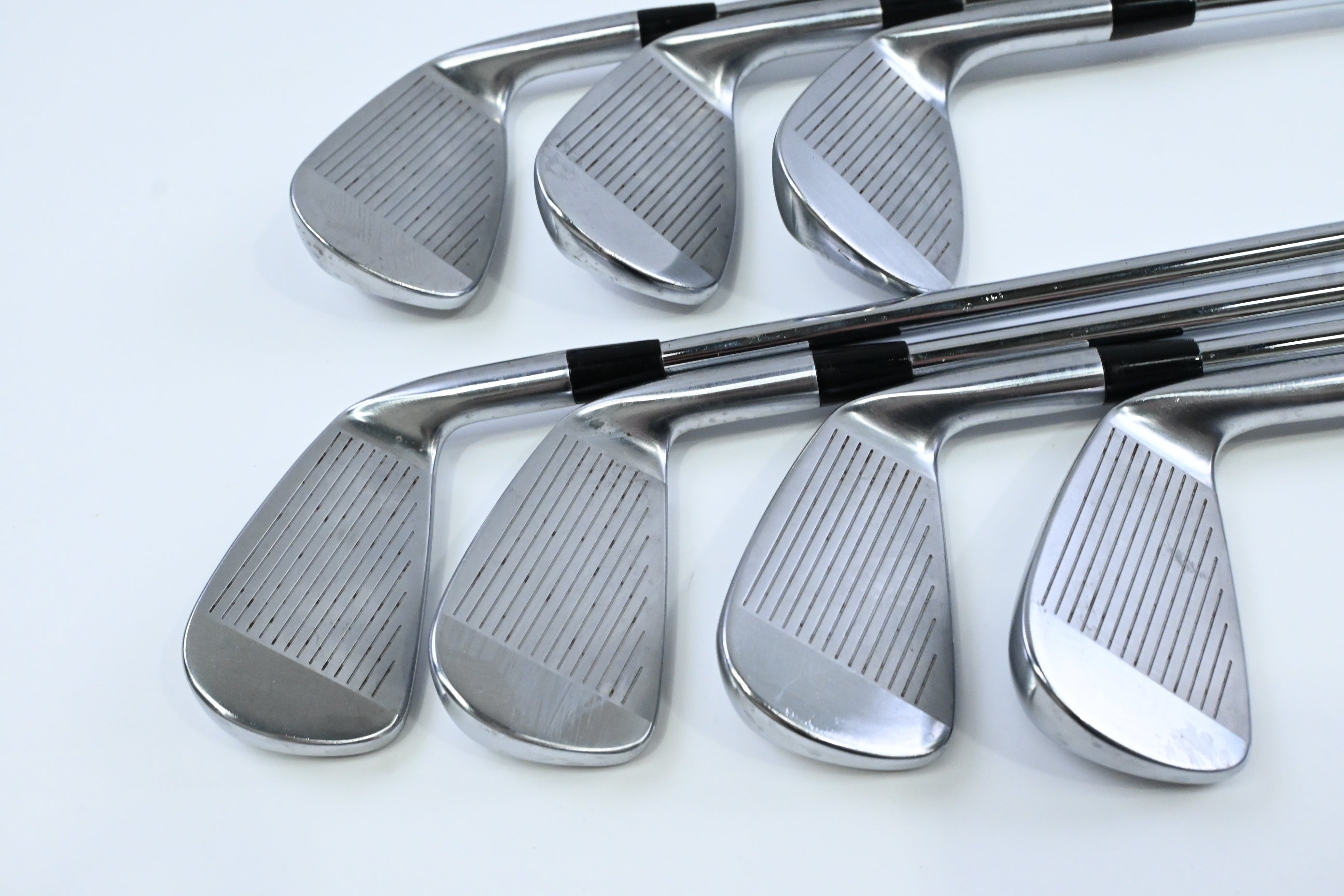 Left Hand Cobra King Forged Tec Irons / 4-PW / Stiff Flex KBS Tour FLT 120 Shafts