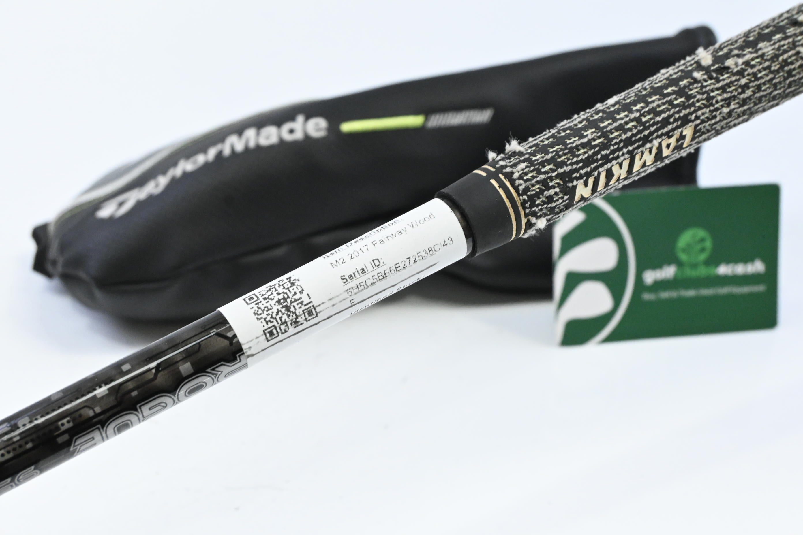 Left Hand Taylormade M2 2017 #3 Wood / 15 Degree / Stiff Flex Aldila Rogue 70