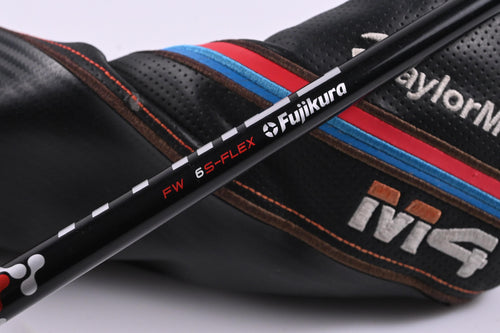 Taylormade M4 #3 Wood / 15 Degree / Stiff Flex Fujikura Atmos Red 6 Shaft