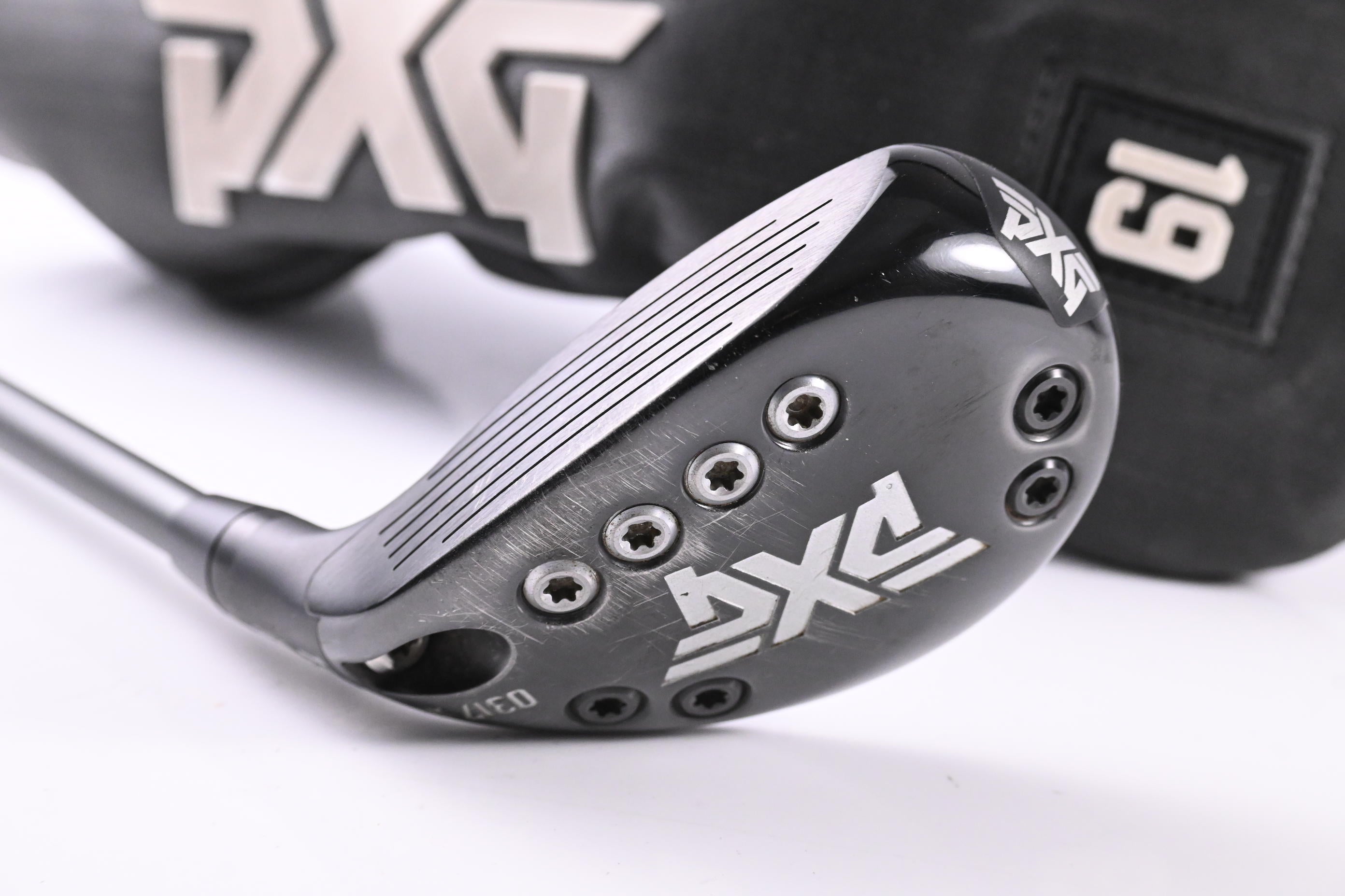 Left Hand PXG 0317 X Gen2 #3 Hybrid / 19 Degree / Stiff Flex HZRDUS Smoke Black