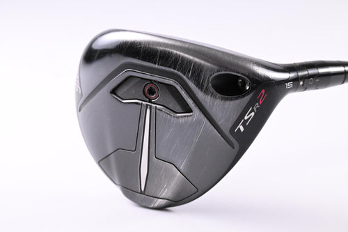 Titleist TSR2 #3 Wood / 15 Degree / Stiff Flex HZRDUS Black 70 Shaft
