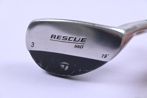 Taylormade Rescue Mid #3 Hybrid / 19 Degree / Regular Flex Steel Shaft
