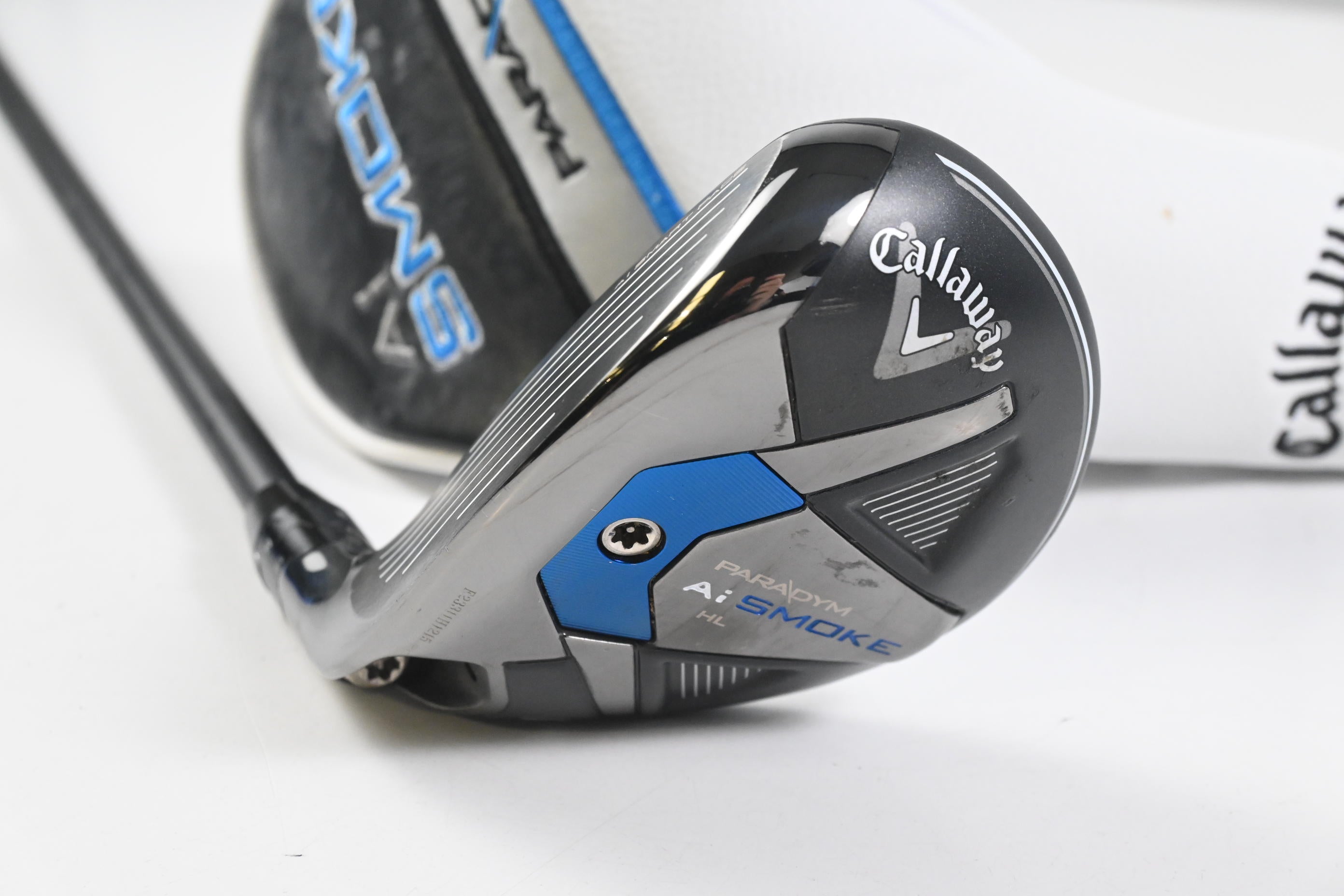 Left Hand Callaway Paradym Ai Smoke HL #4 Hybrid / 21 Degree / Regular Flex