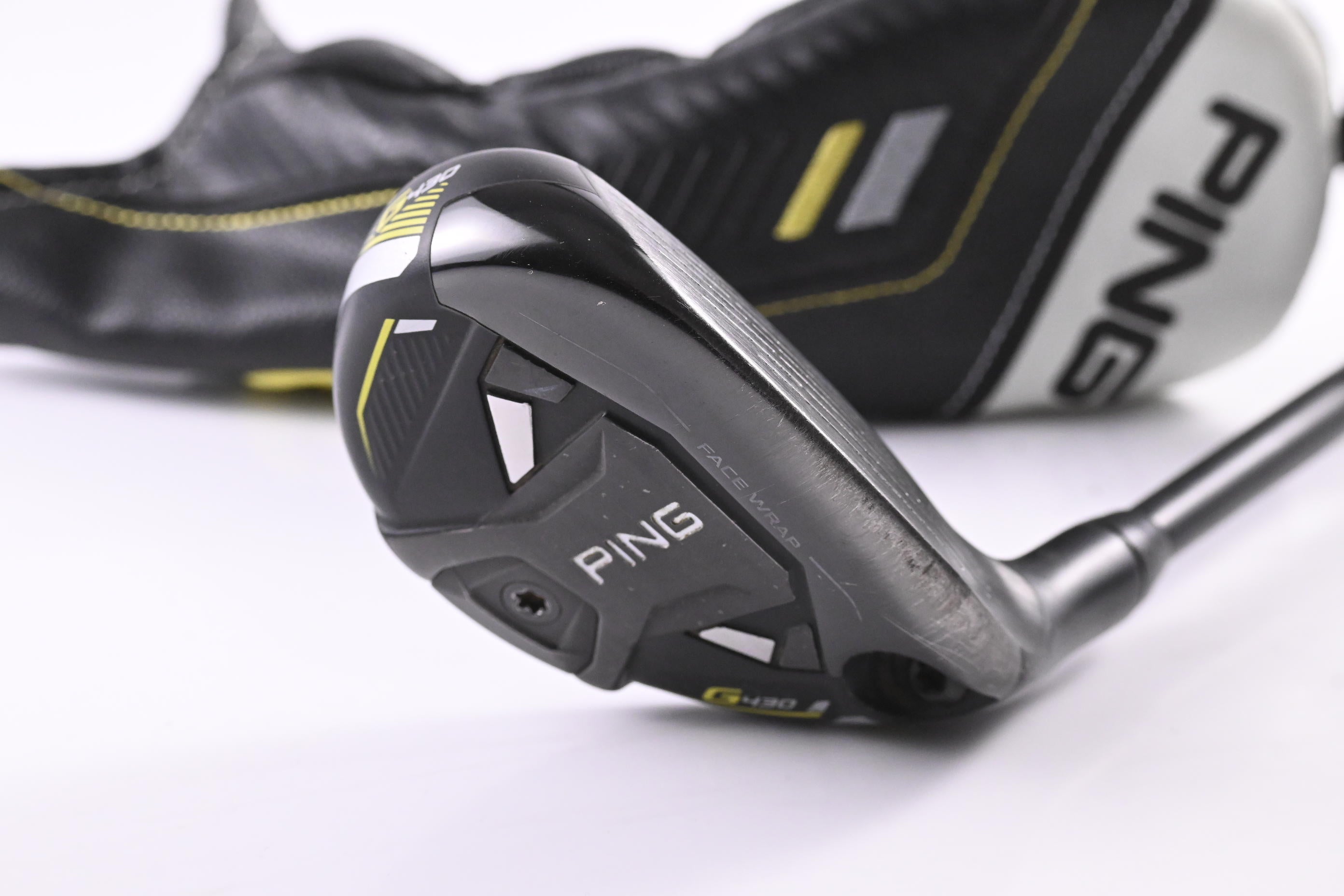 Ping G430 #7 Hybrid / 34 Degree / Stiff Flex Ping Alta CB Black 70 Shaft
