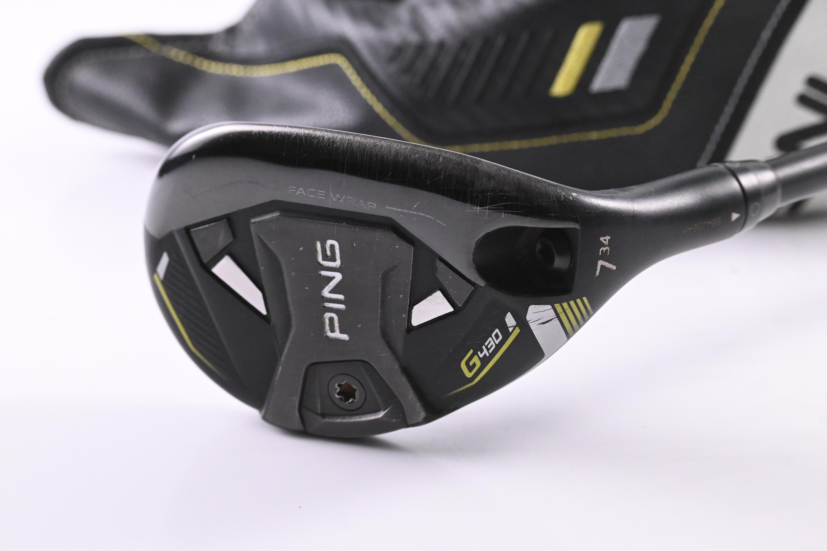 Ping G430 #7 Hybrid / 34 Degree / Stiff Flex Ping Alta CB Black 70 Shaft
