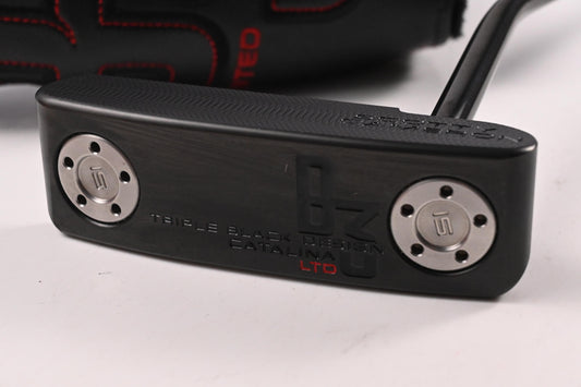 Scotty Cameron B3 Triple Black Design LTD Catalina Putter / 34 Inch