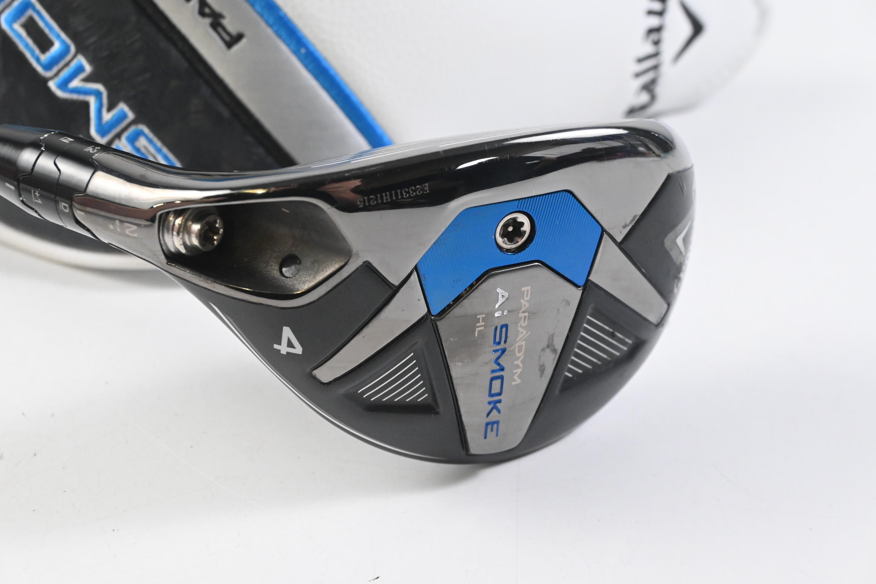 Left Hand Callaway Paradym Ai Smoke HL #4 Hybrid / 21 Degree / Regular Flex