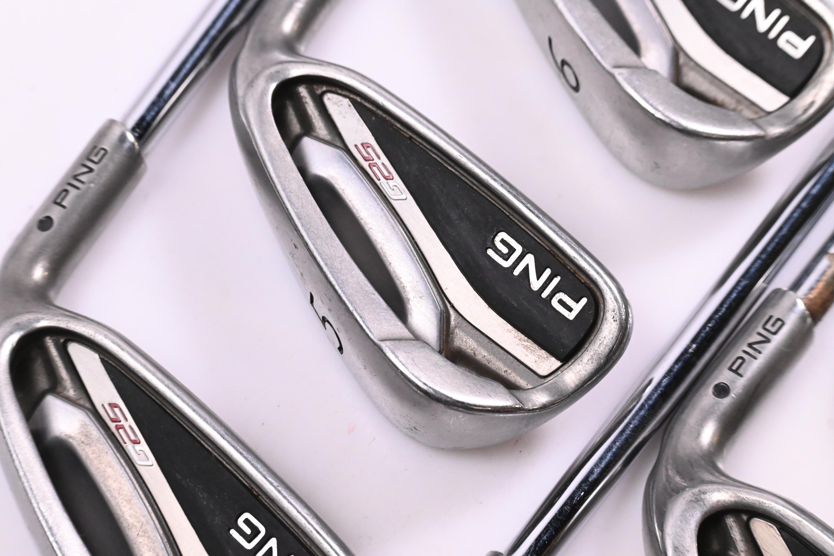 Ping G25 Irons / 4-9i / Black Dot / Regular Flex Ping CFS Shafts