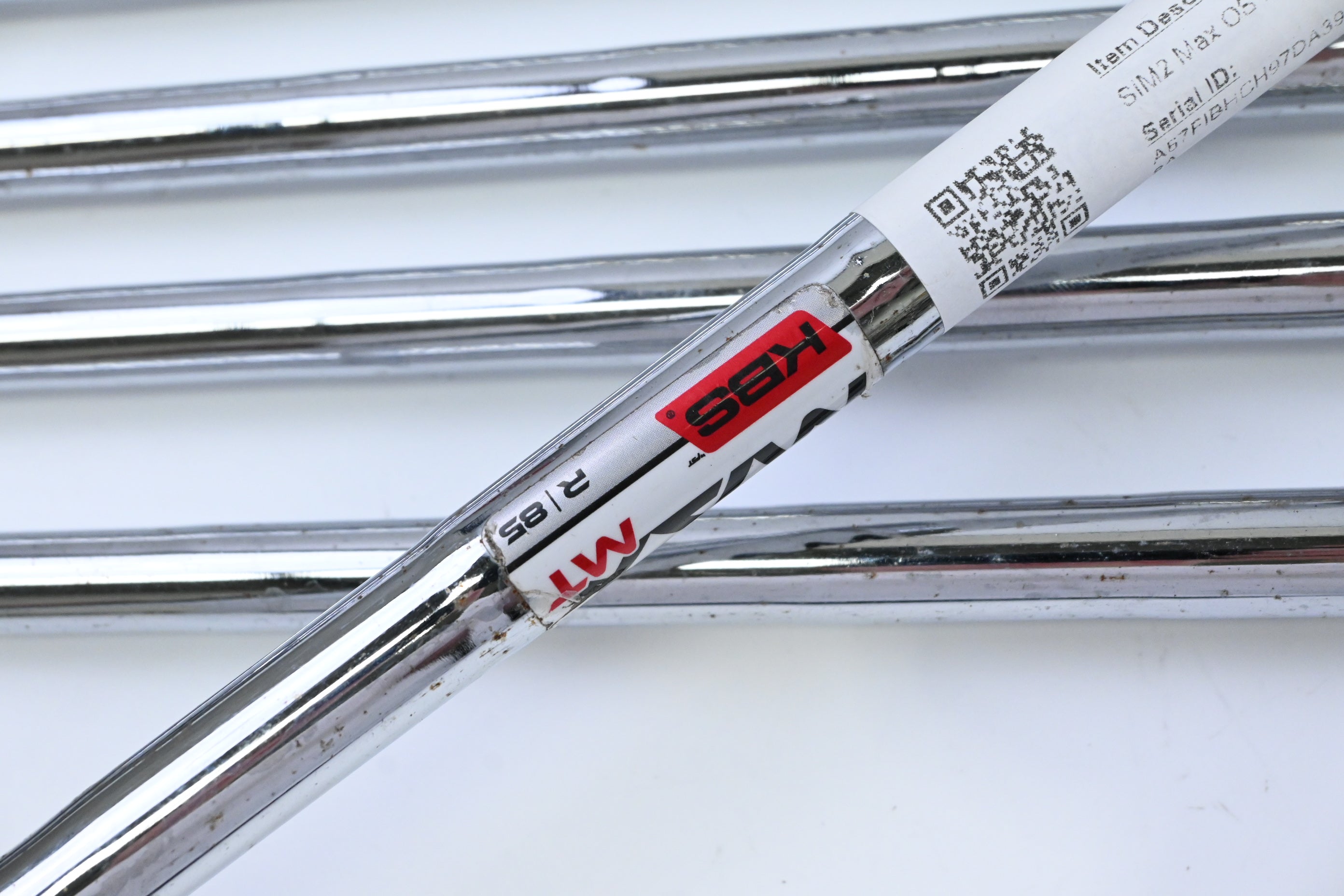 Taylormade SIM2 Max OS Irons / 6-PW+AW / Regular Flex KBS Max MT 85 Shafts