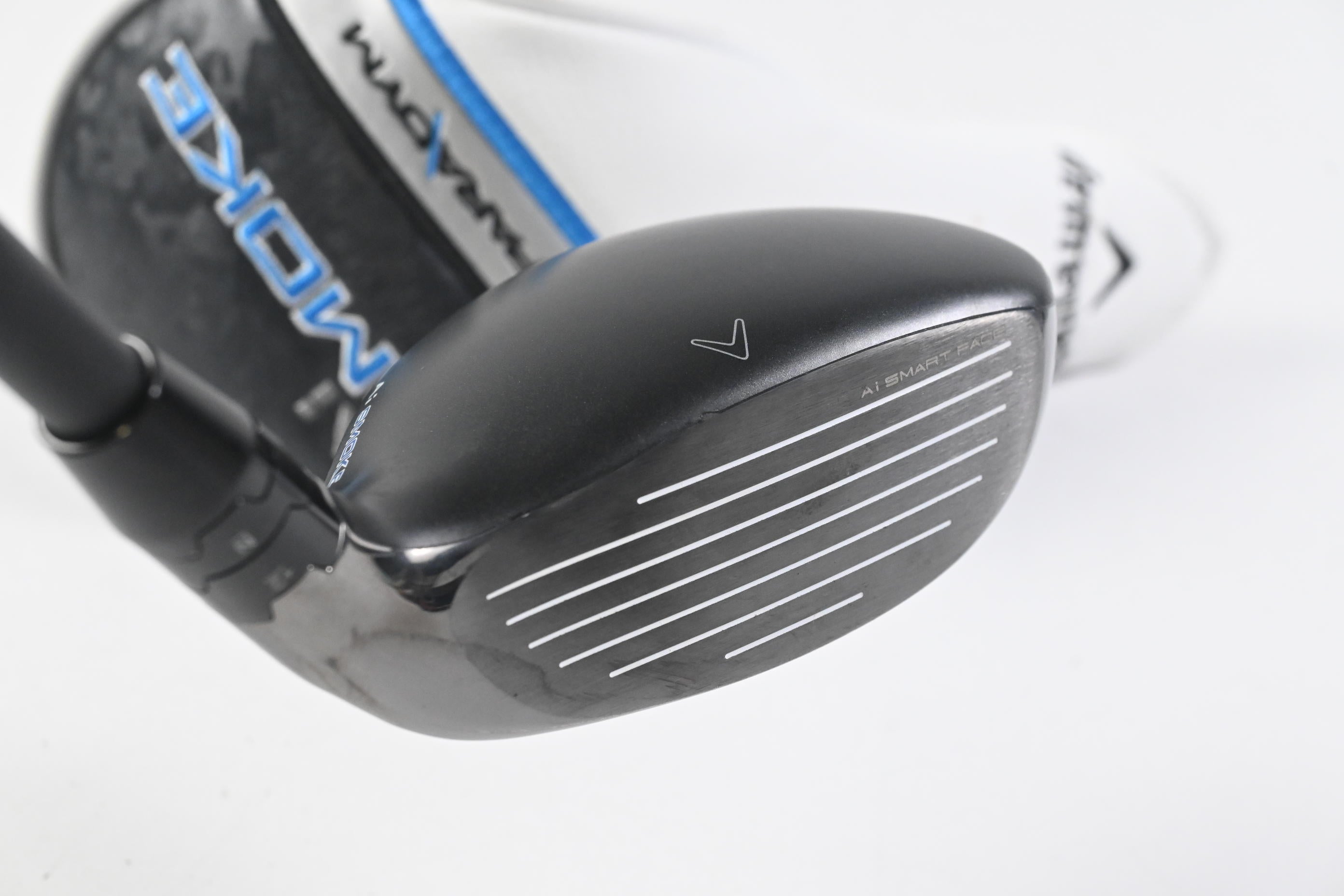 Left Hand Callaway Paradym Ai Smoke HL #4 Hybrid / 21 Degree / Regular Flex
