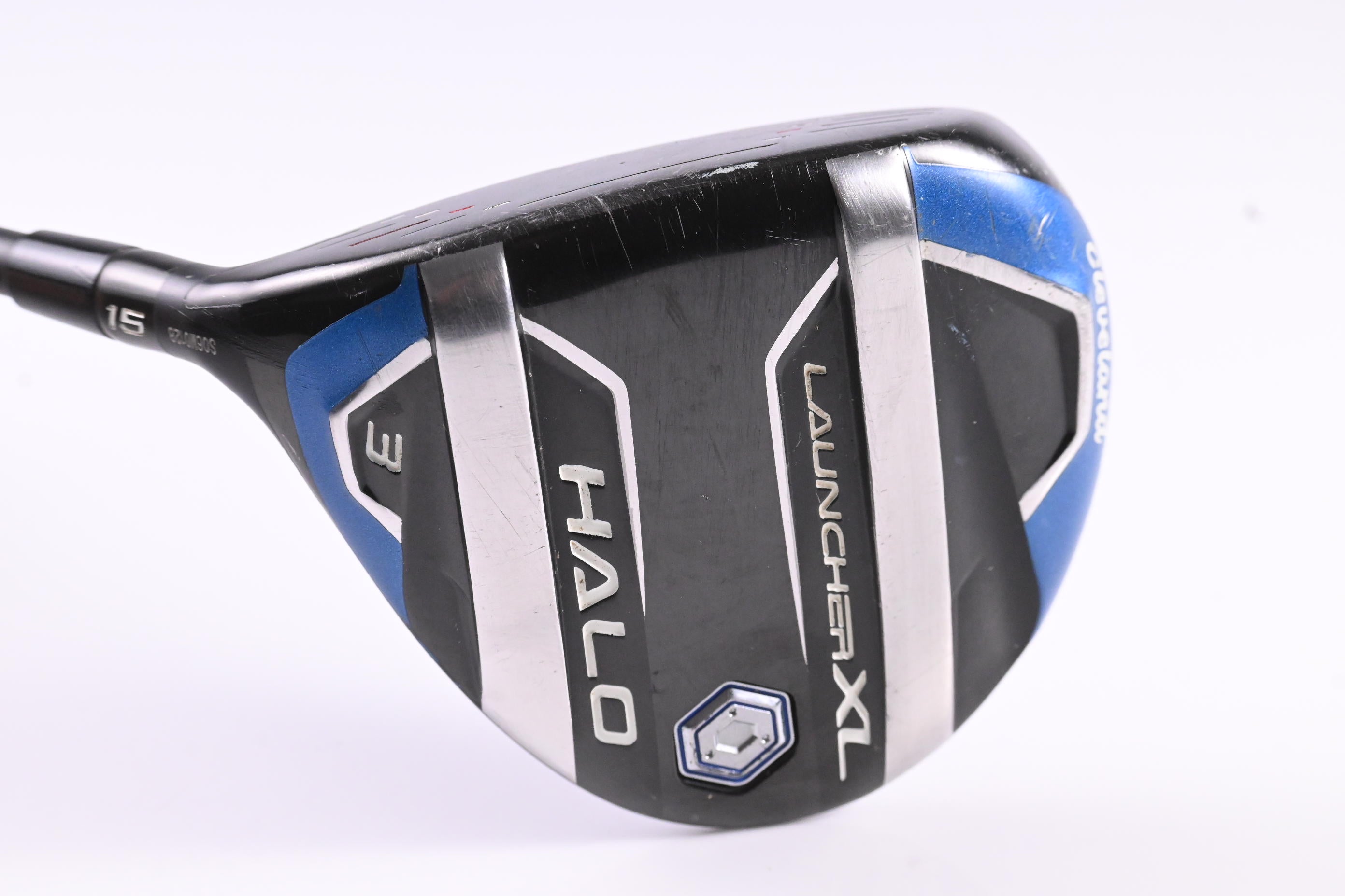 Left Hand Cleveland Launcher XL Halo #3 Wood / 15 Degree / Ladies Flex Cypher 55