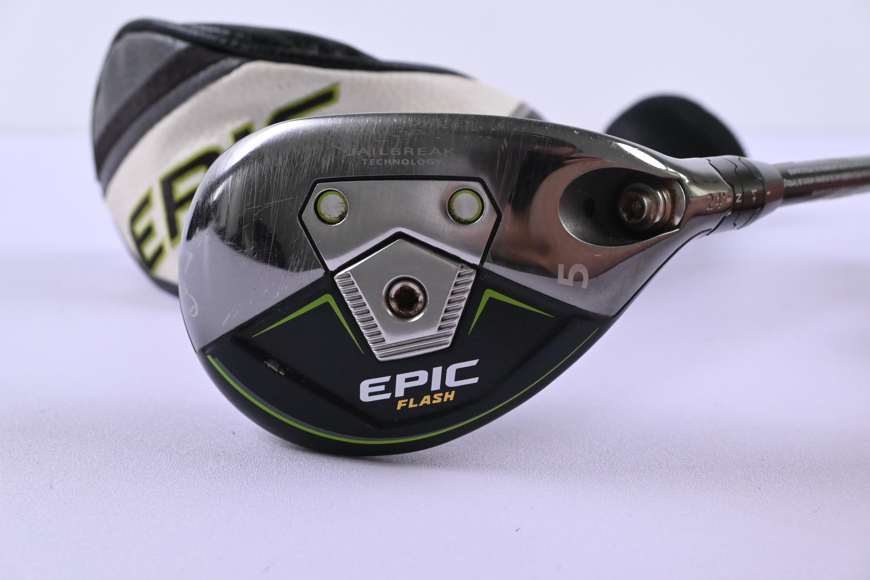 Callaway Epic Flash #5 Hybrid / 24 Degree / Regular Flex Tensei AV Silver 65