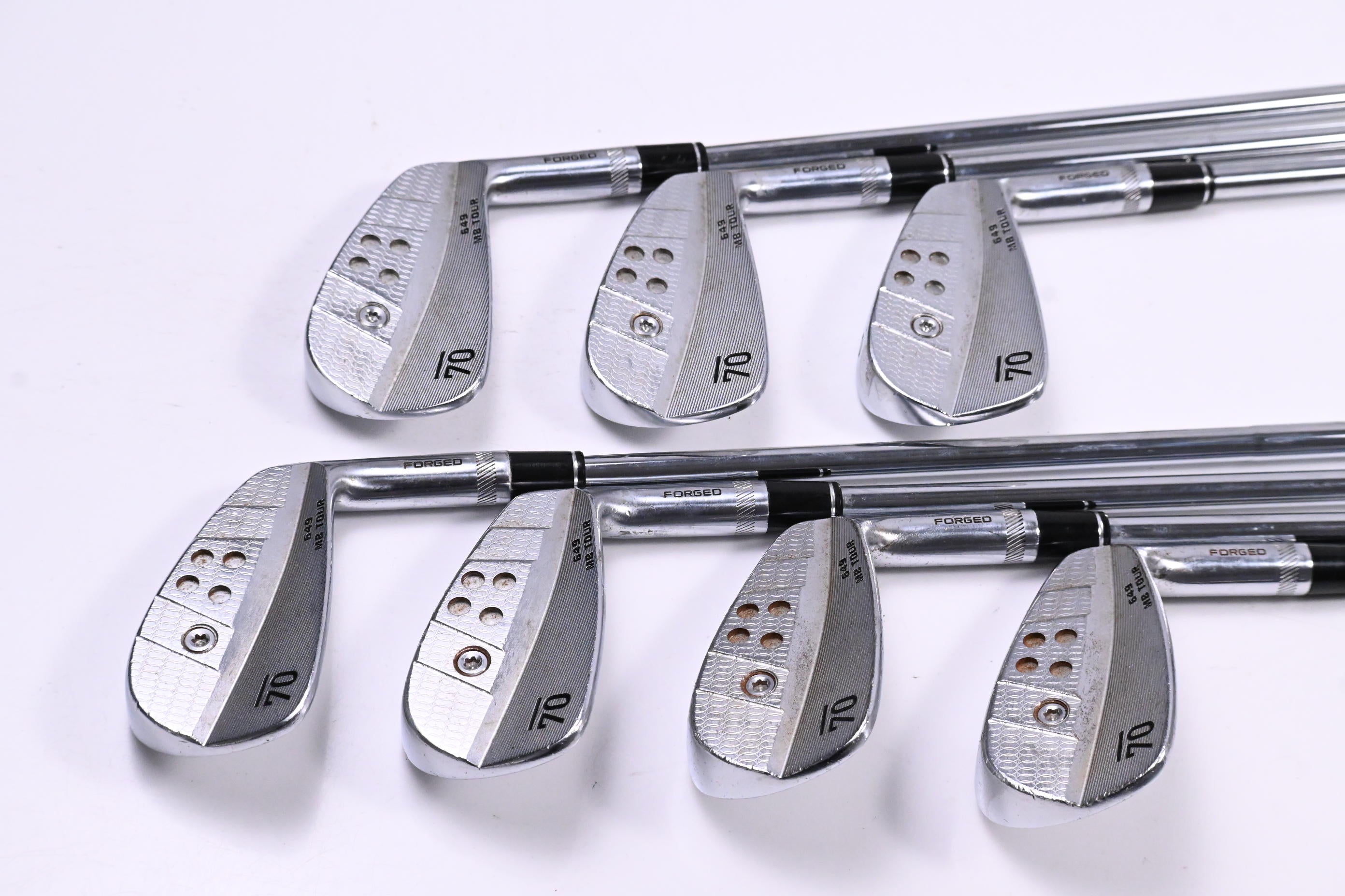 Sub 70 649 MB Tour Irons / 4-PW / Stiff Flex True Temper Elevate Tour Shafts