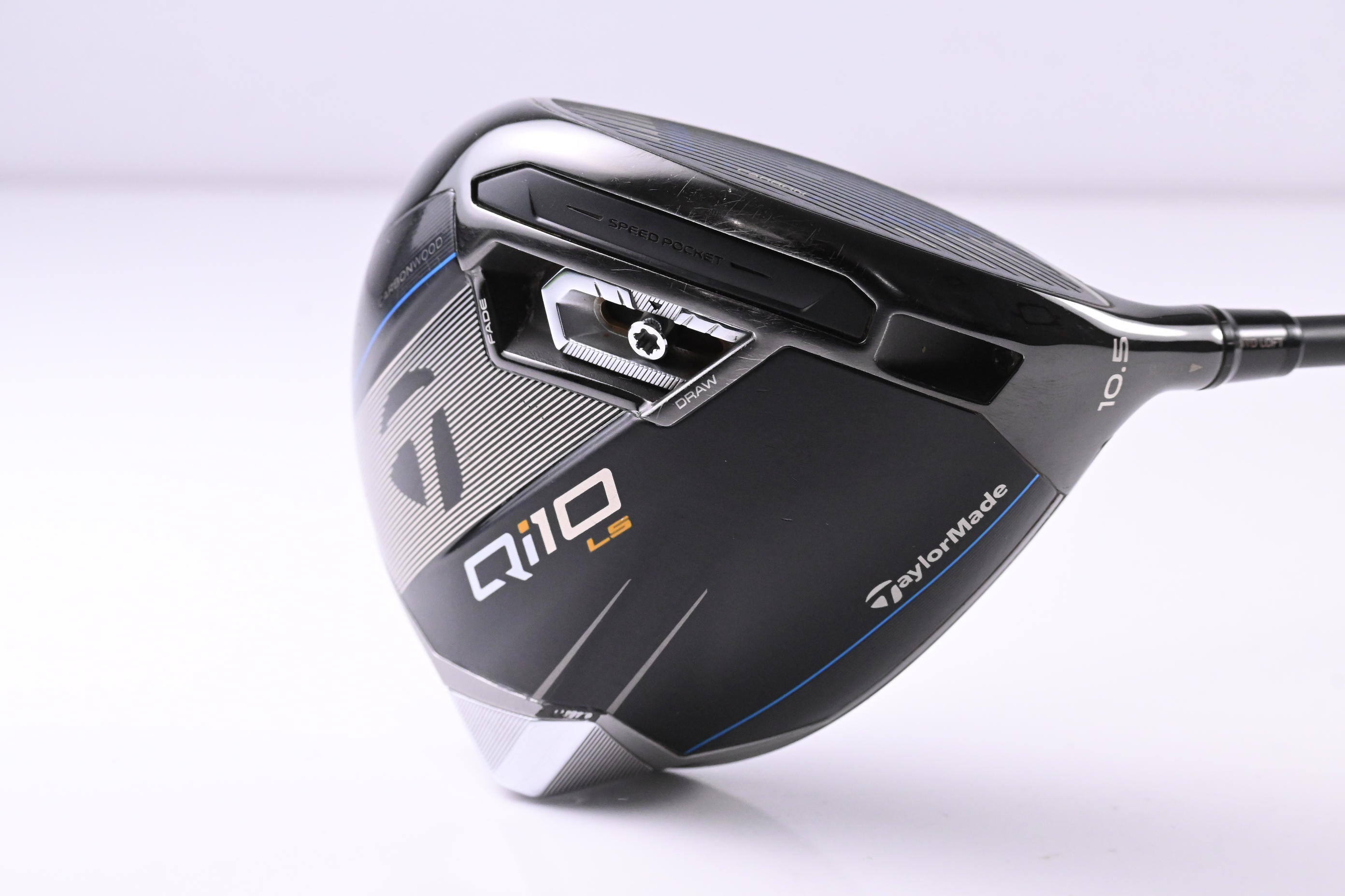 Taylormade Qi10 LS Driver / 10.5 Degree / Stiff Flex Tensei AV Limited Blue 65