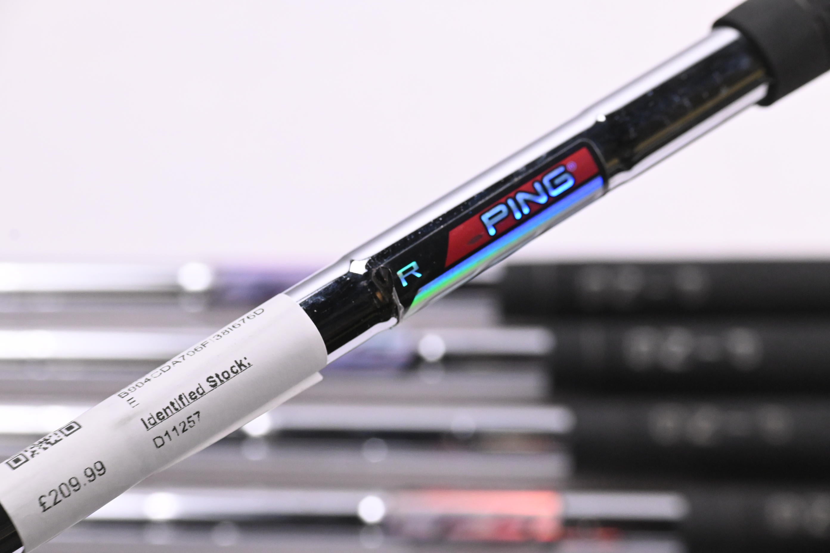 Ping G25 Irons / 4-9i / Black Dot / Regular Flex Ping CFS Shafts