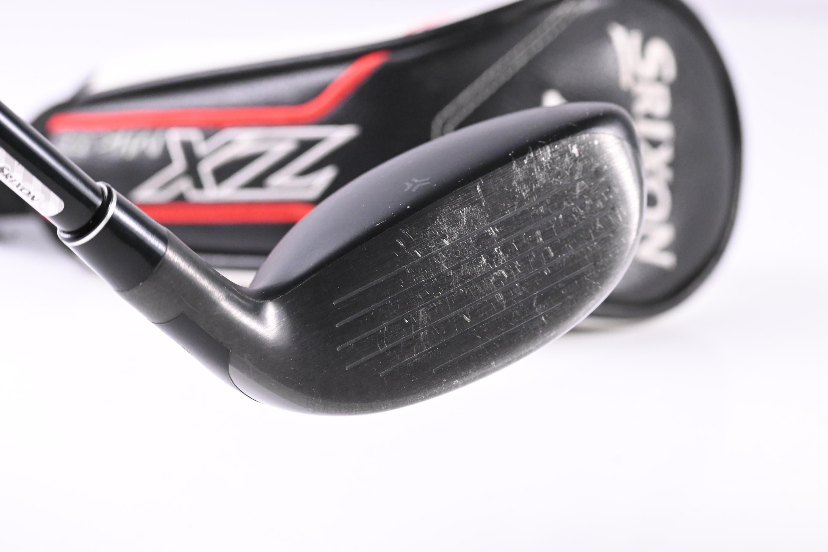 Left Hand Srixon ZX Mk II 2023 #4 Hybrid / 22 Degree / Regular Flex HZRDUS Smoke