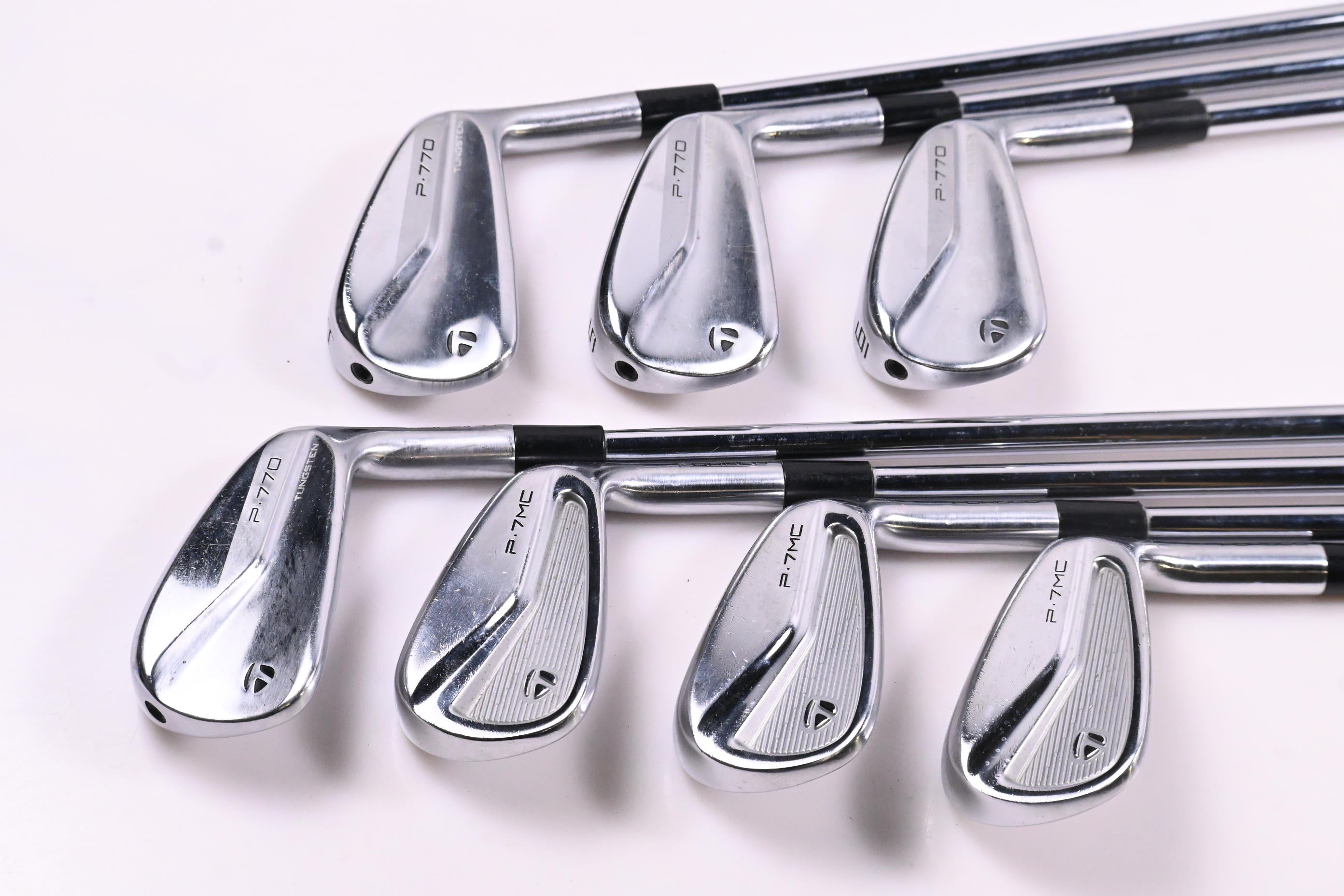 Taylormade P770/P7MC Combo Irons / 4-PW / X-Flex Project X Rifle Shafts
