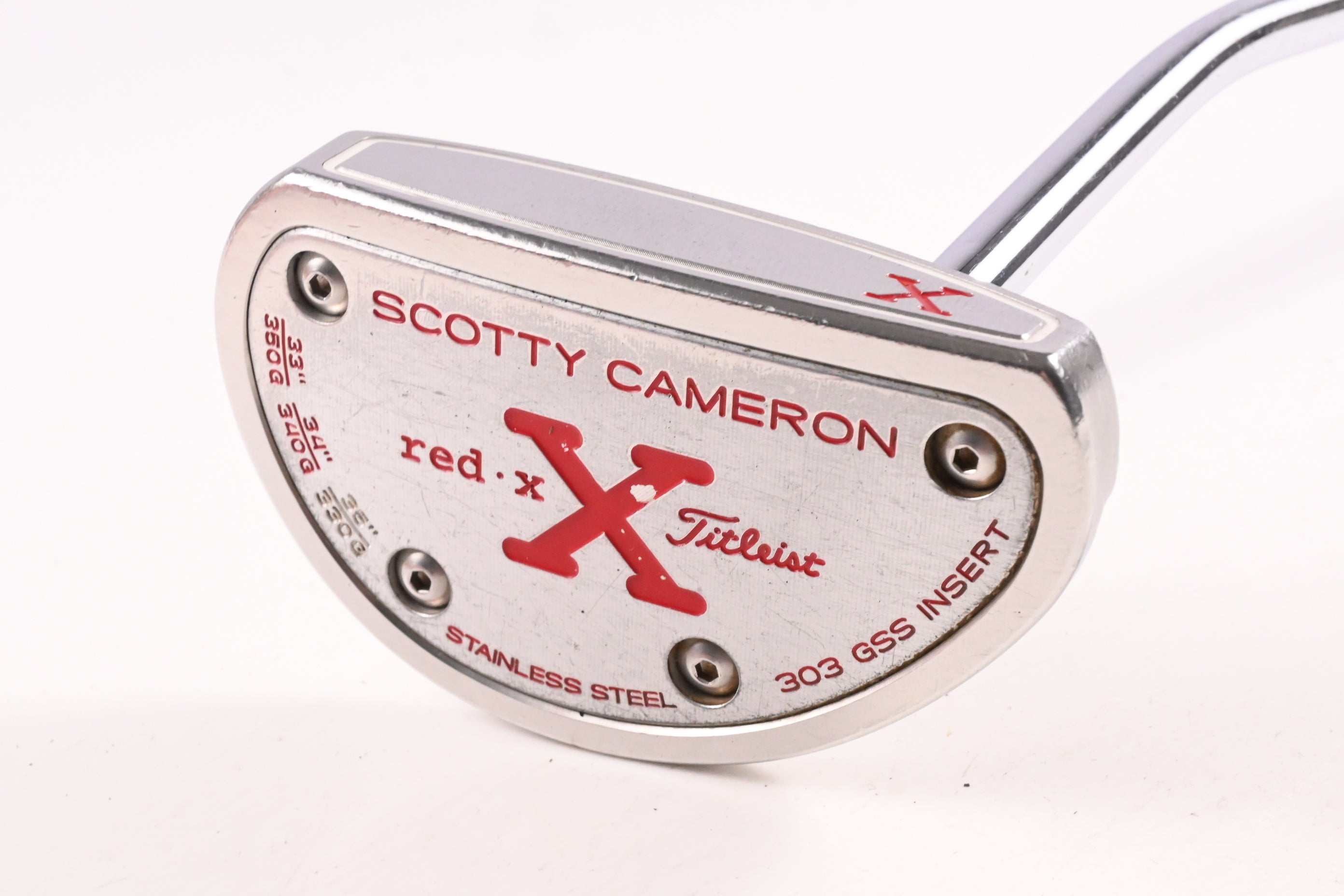 Scotty Cameron Red X Putter / 33 Inch