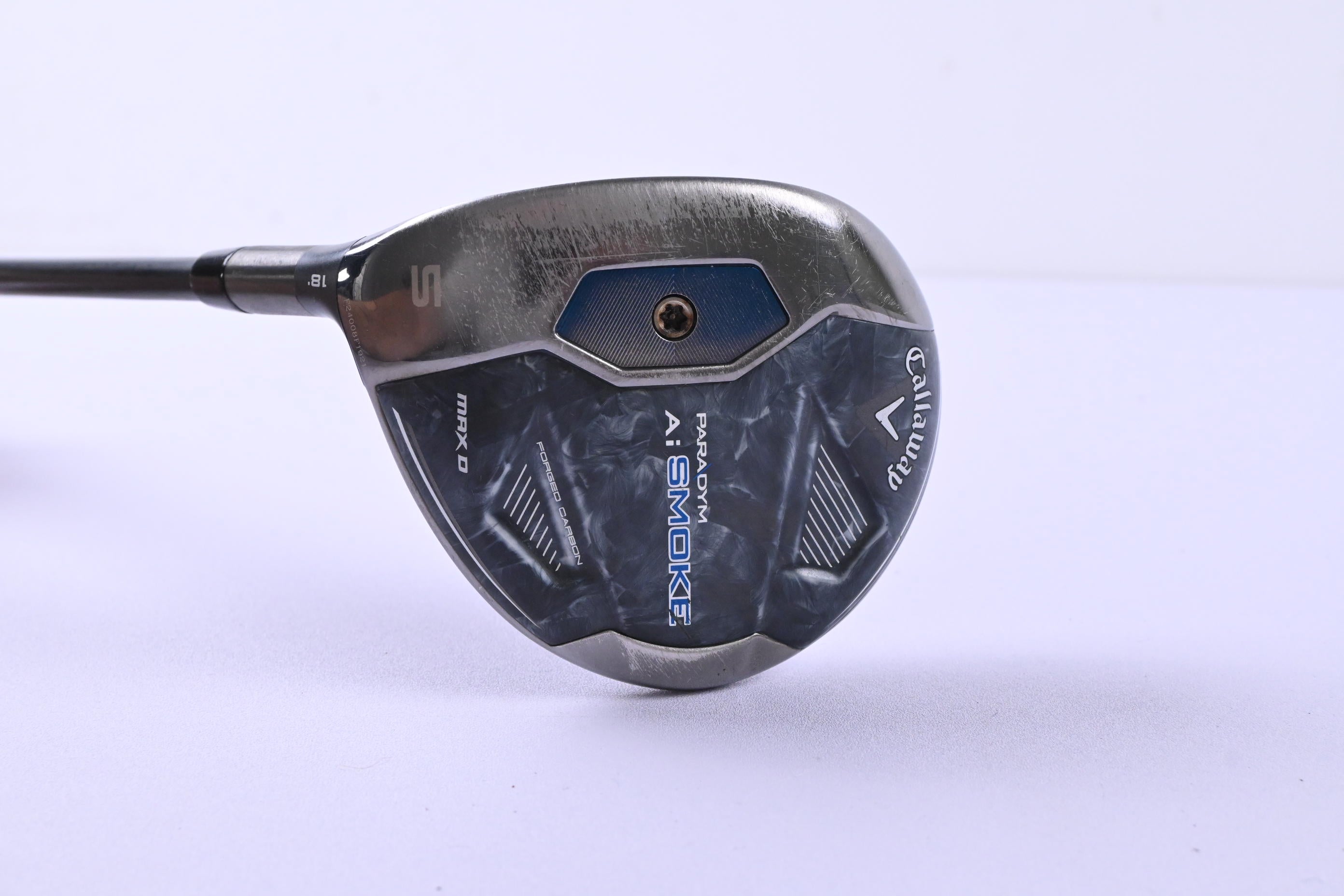 Left Hand Callaway Paradym Ai Smoke Max D #5 Wood / 18 Degree / Regular Flex