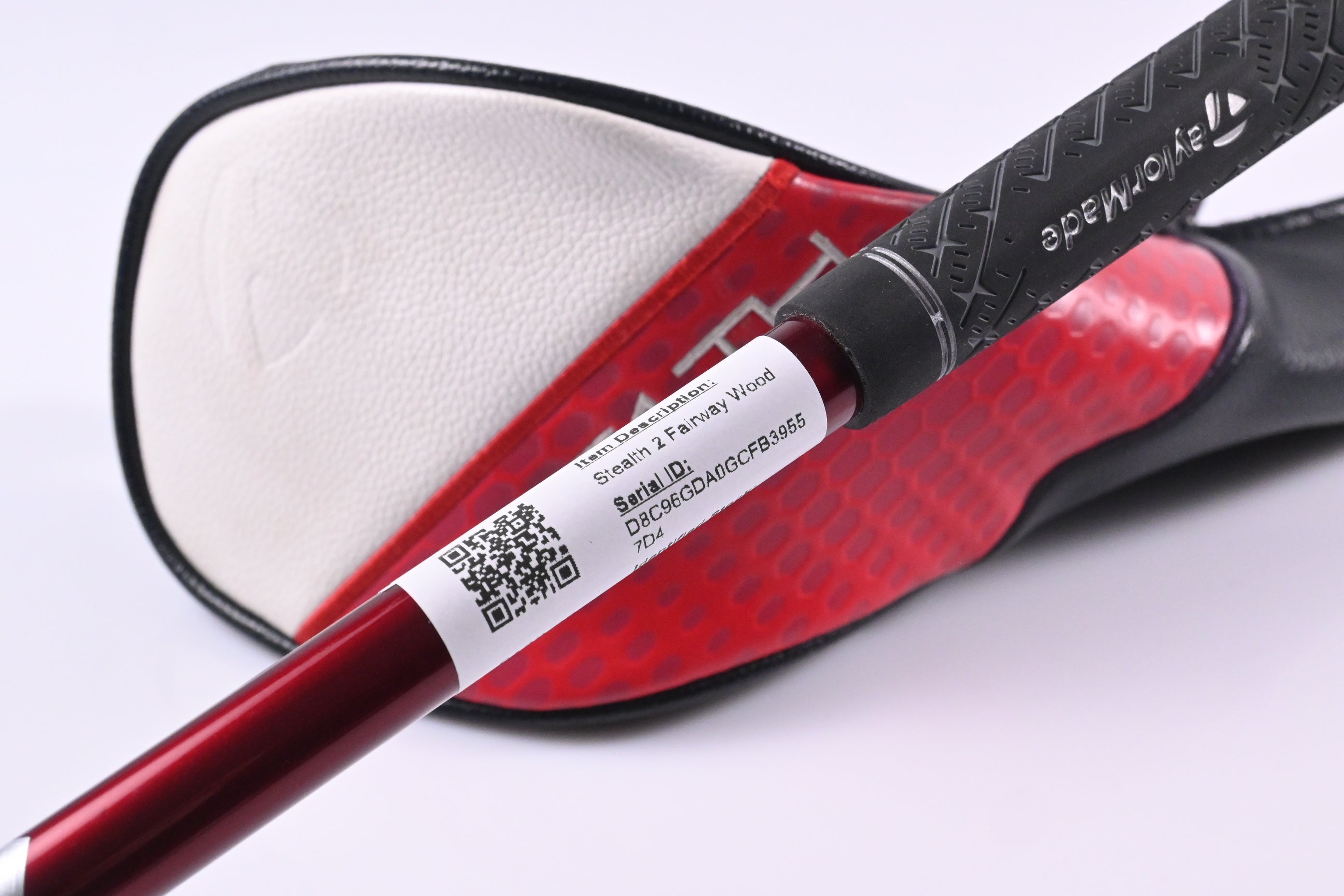 Left Hand Taylormade Stealth 2 #3HL Wood / 16.5 Degree / Regular Flex Ventus Red