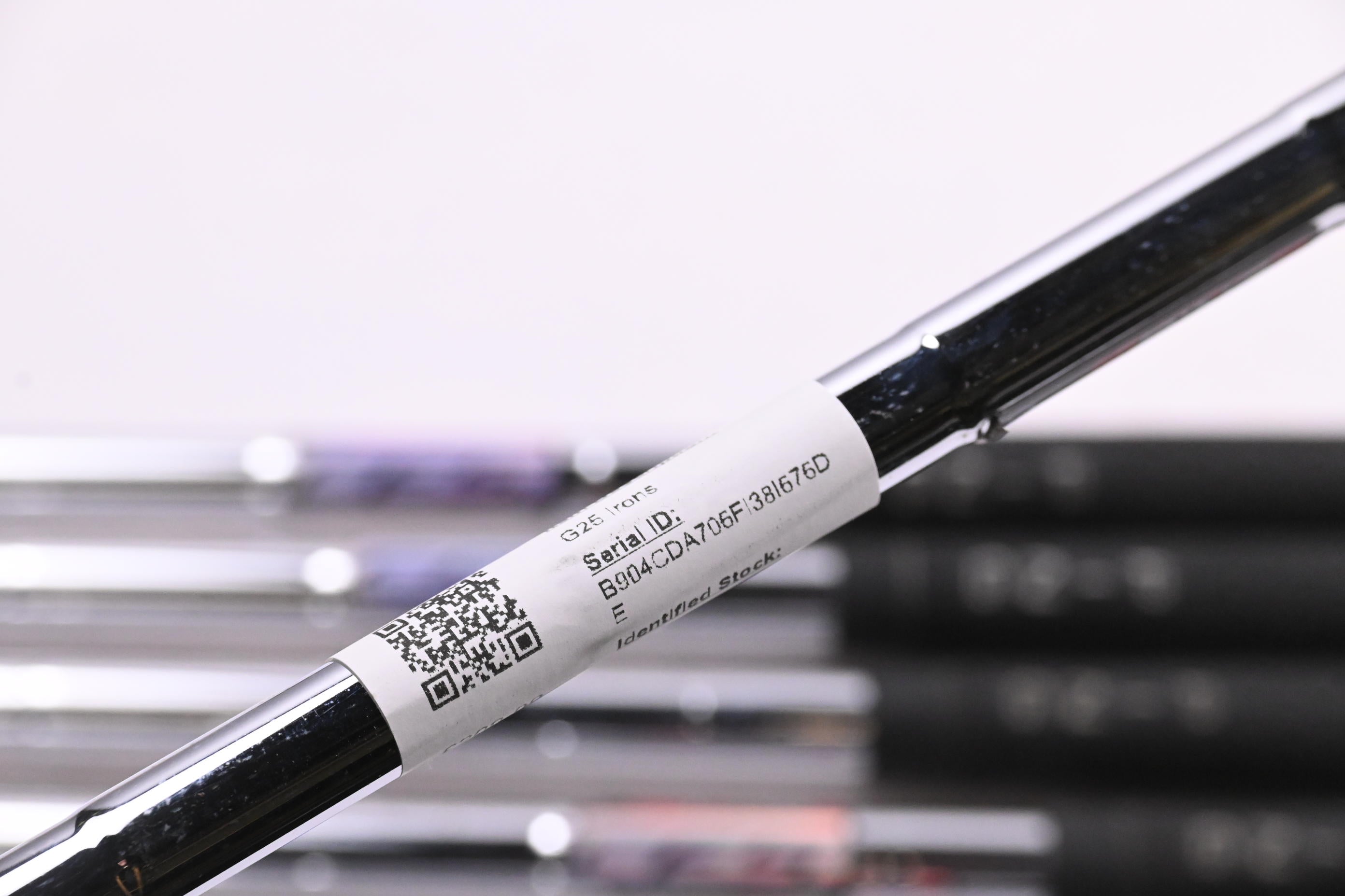 Ping G25 Irons / 4-9i / Black Dot / Regular Flex Ping CFS Shafts