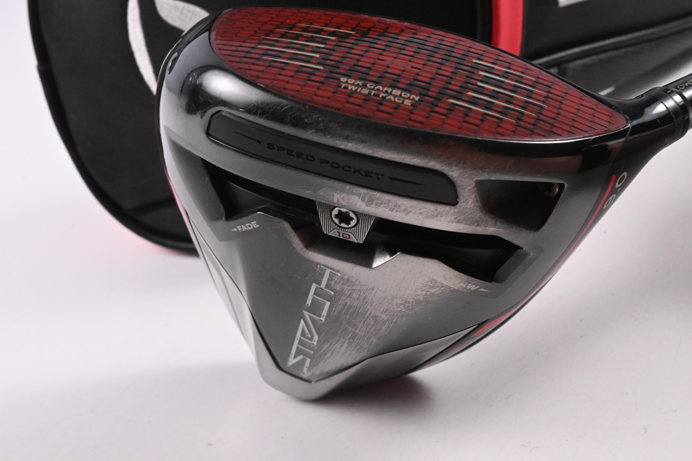 Taylormade Stealth Plus Driver / 9 Degree / Regular Flex C6 Red 50 Shaft