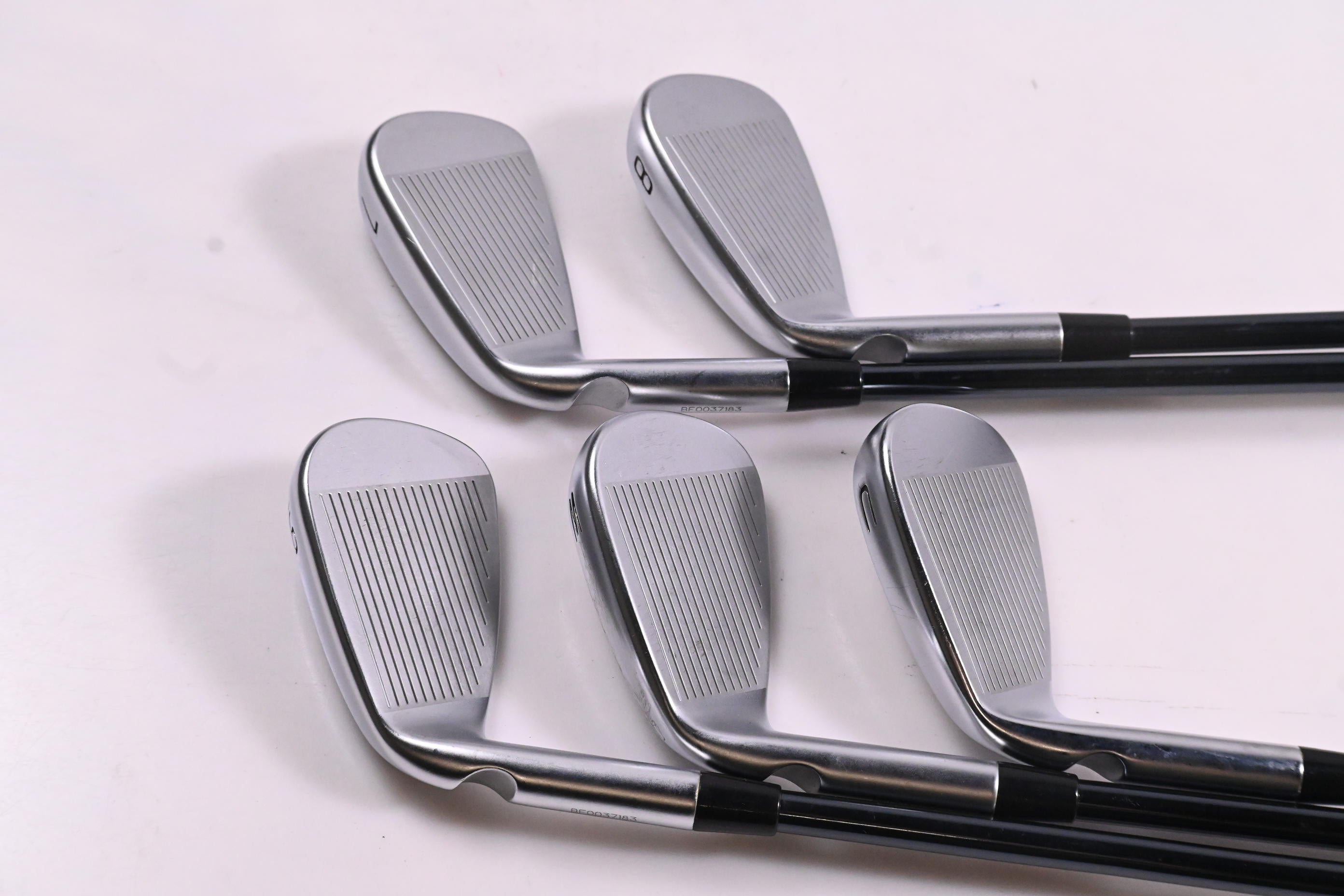 Ping i530 Irons / 7-PW+GW / Black Dot / Senior Flex UST Recoil Dart 65 Shafts