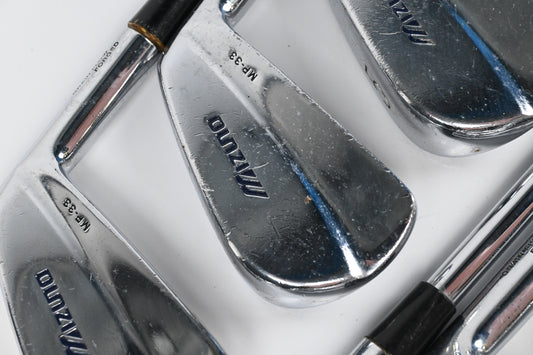 Mizuno MP-33 Irons / 3-PW / Stiff Flex Project X Precision Flighted Shafts