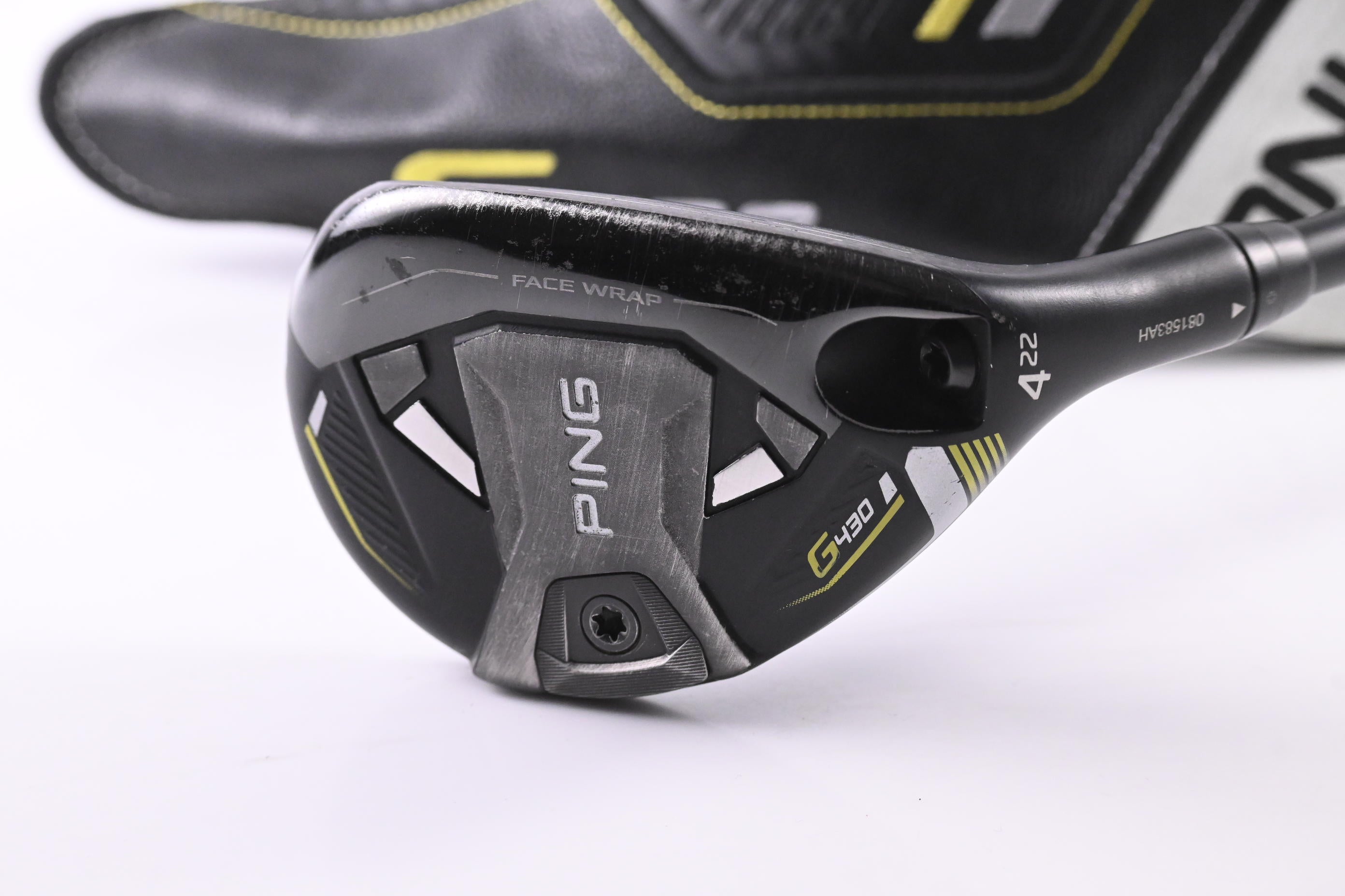 Ping G430 #4 Hybrid / 22 Degree / Regular Flex Ping Alta CB Black 70 Shaft