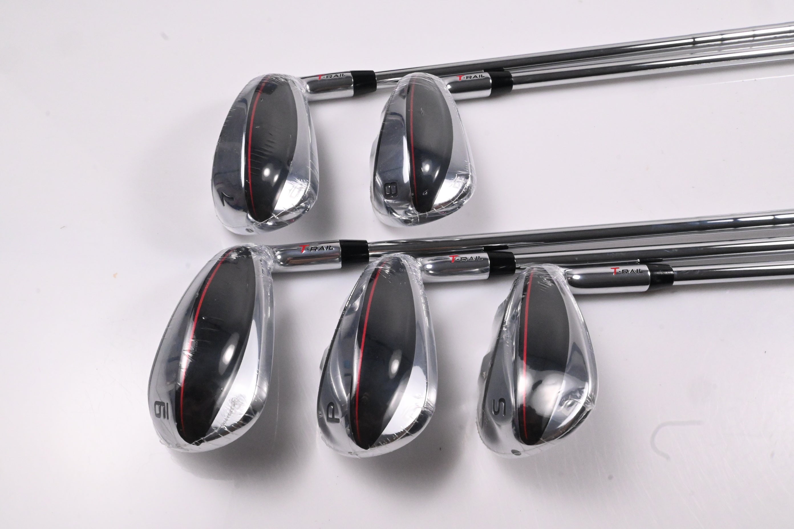 Cobra T-Rail 2023 Hybrid Irons / 7-PW+SW / Regular Flex KBS Tour 90 Shafts