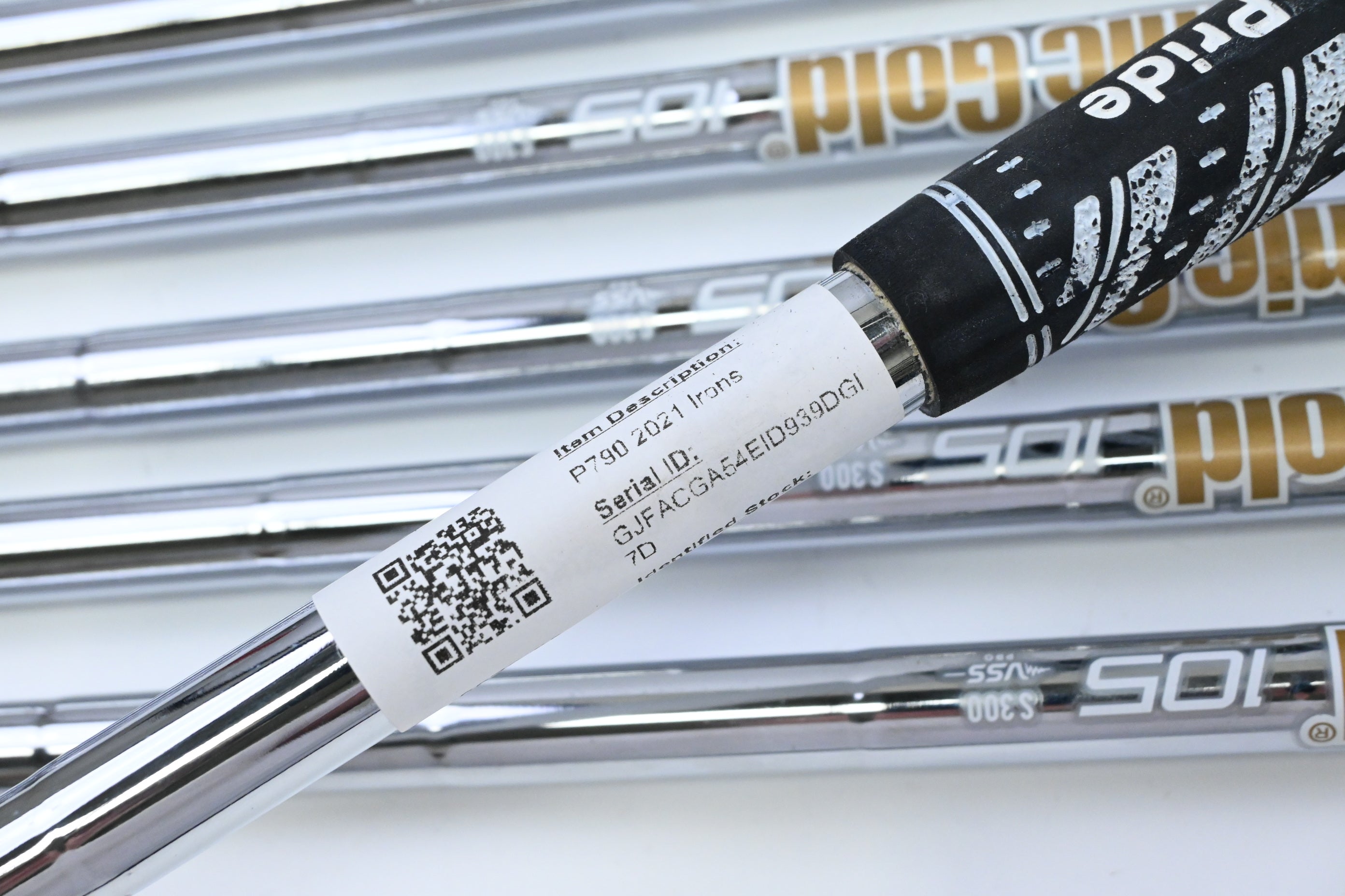 Taylormade P790 2021 Irons / 4-PW / Stiff Flex Dynamic Gold 105 S300 Shafts
