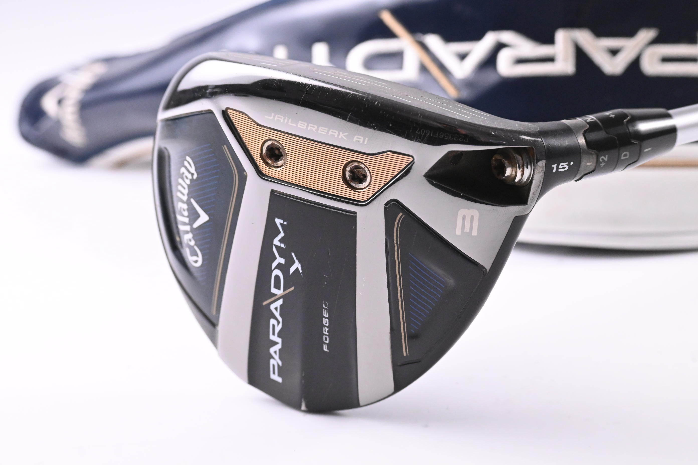 Callaway Paradym X #3 Wood / 15 Degree  / Senior Flex Aldila Ascent PL 50 Shaft