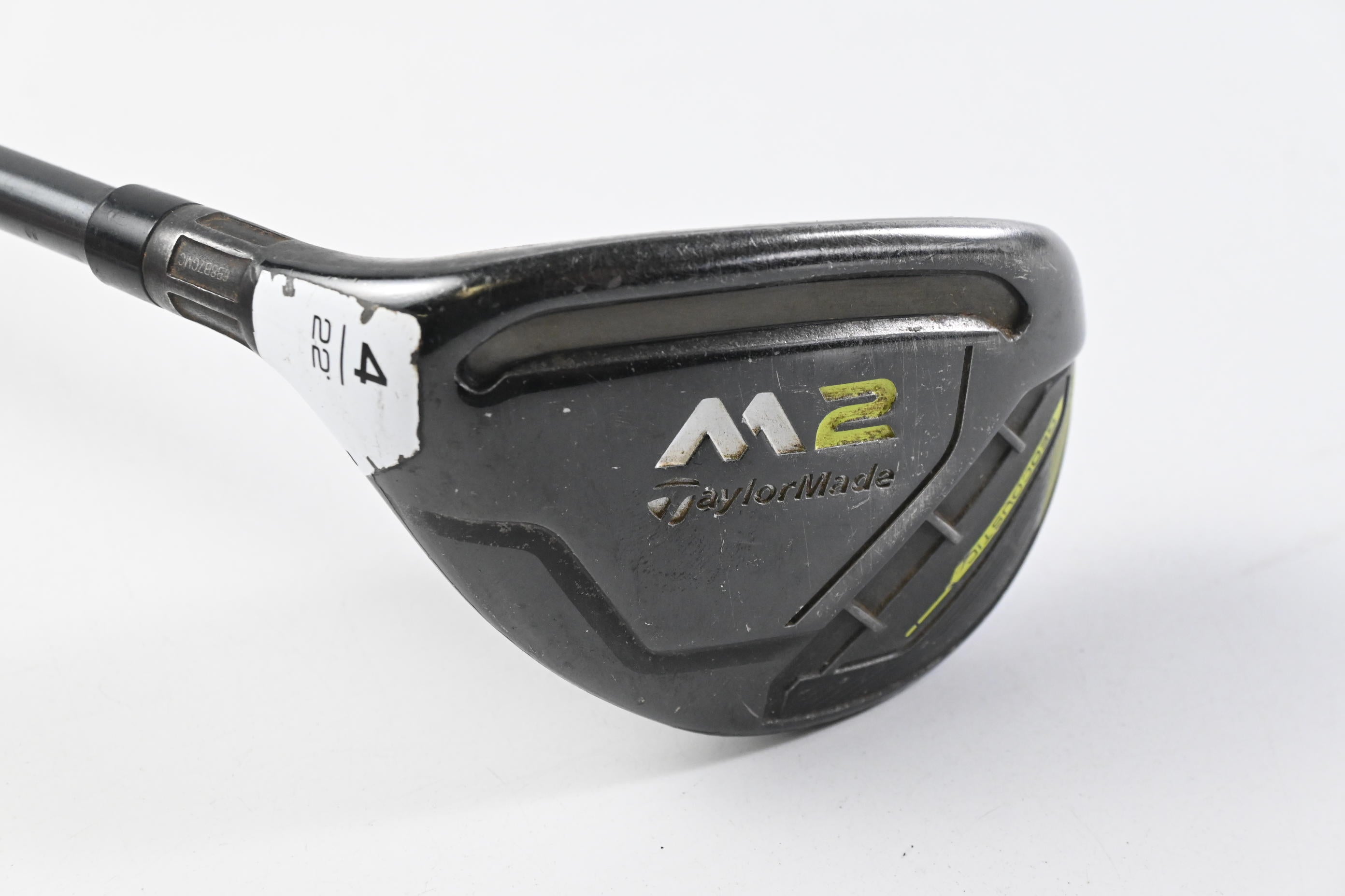 Left Hand Taylormade M2 2017 #4 Hybrid / 22 Degree / Regular Flex Fujikura Reax