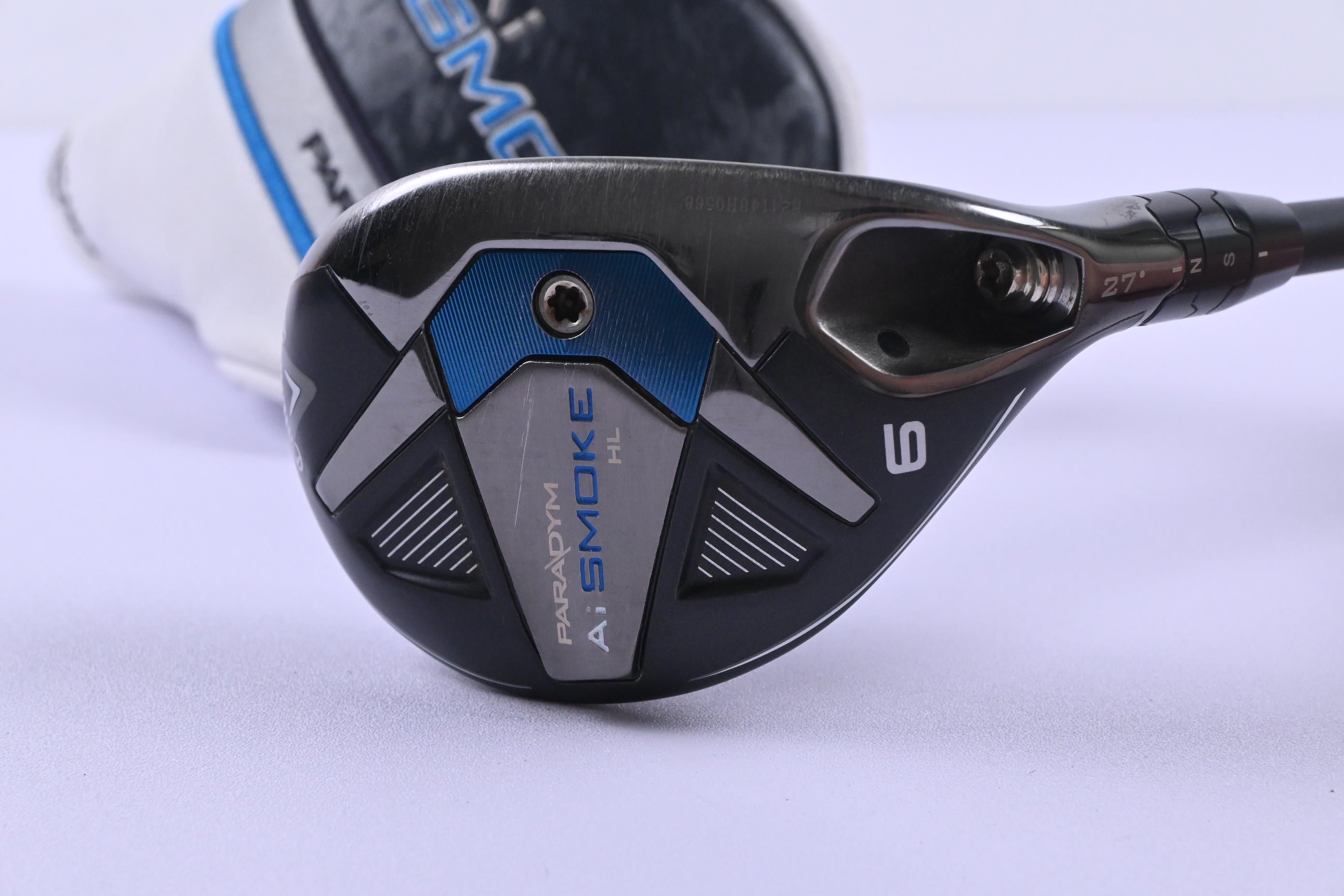 Callaway Paradym Ai Smoke HL #6 Hybrid / 27 Degree / Senior Flex Cypher 2.0 50